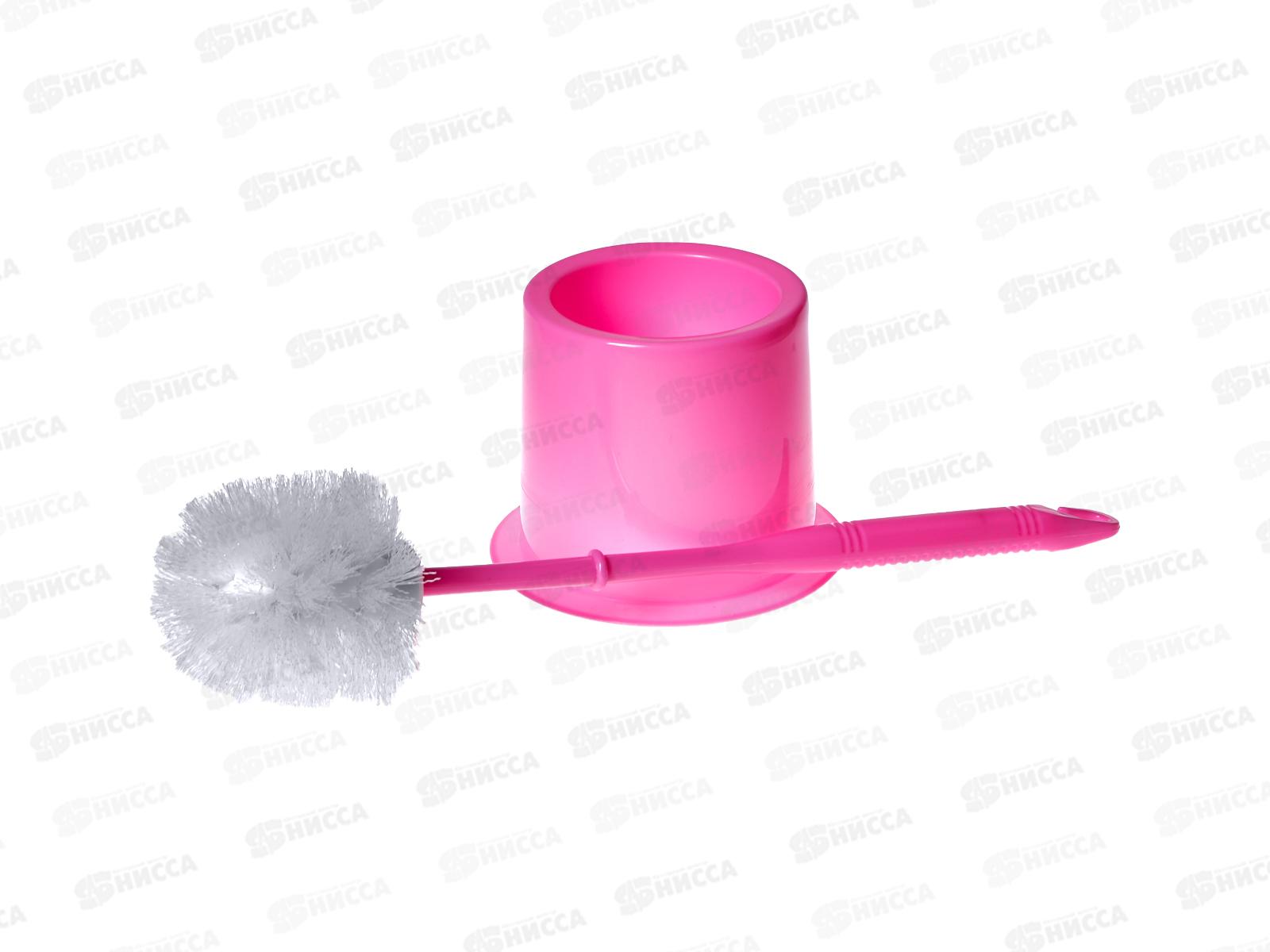 Ерш  для туалета пласт 218 с подставкой (023618)  Ж