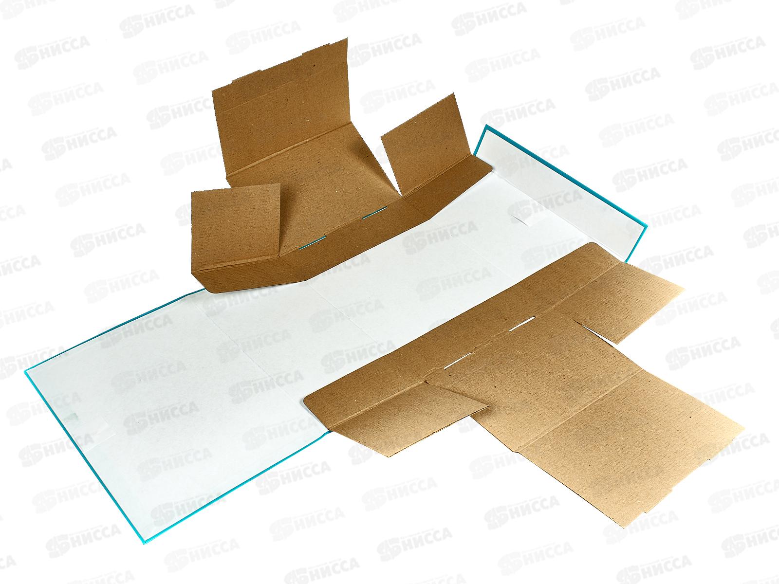 Папка арх. 15см Lamark складн.б/в.,бирюзовая, 0115 *25