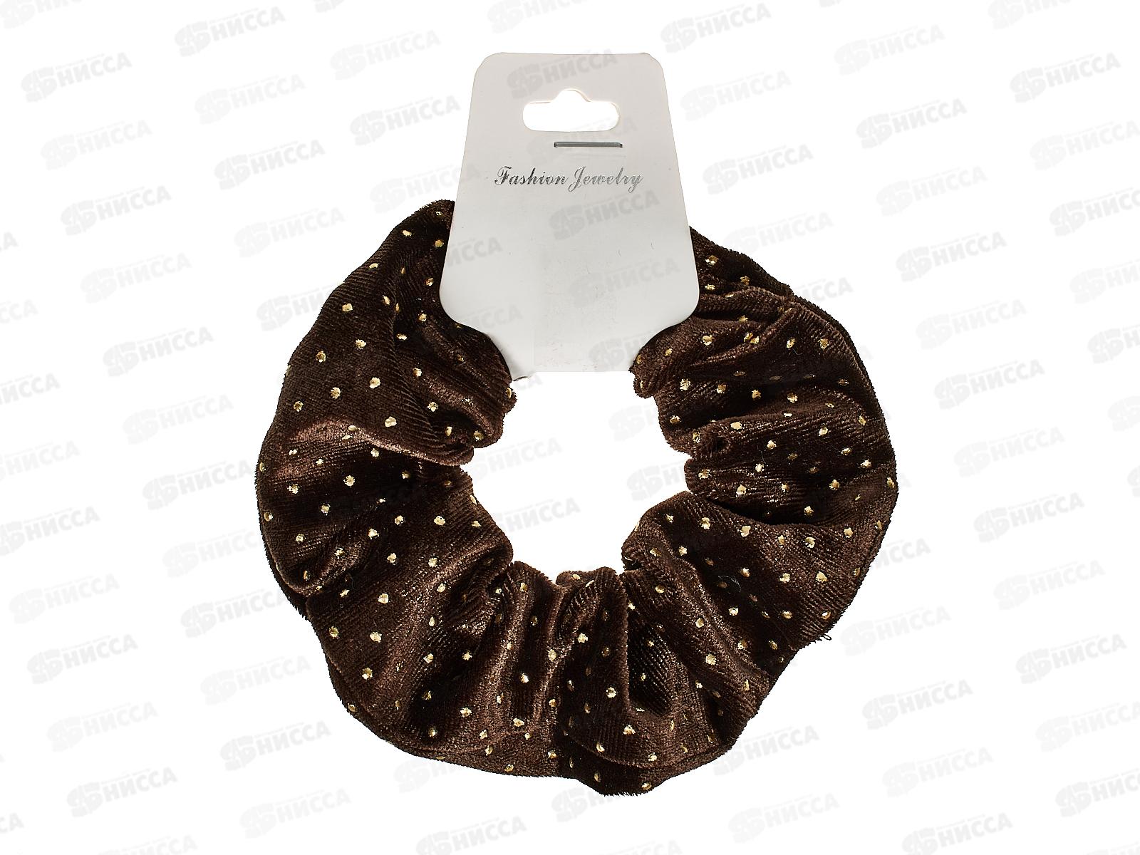 Резинка  для волос бархат микс 6 цветов 234-173 78668 *12  Б