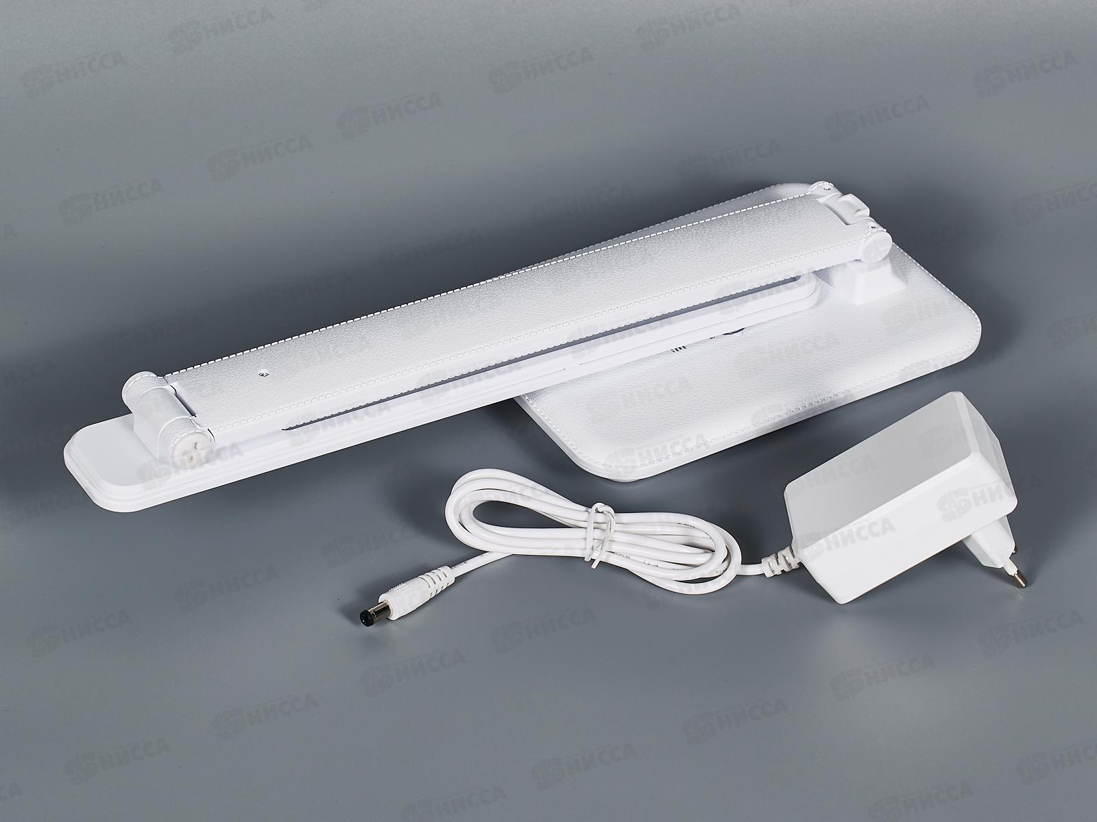 Лампа настольная светодиодная IN HOME ССО-09Б 12Вт сенсор-адаптер белый