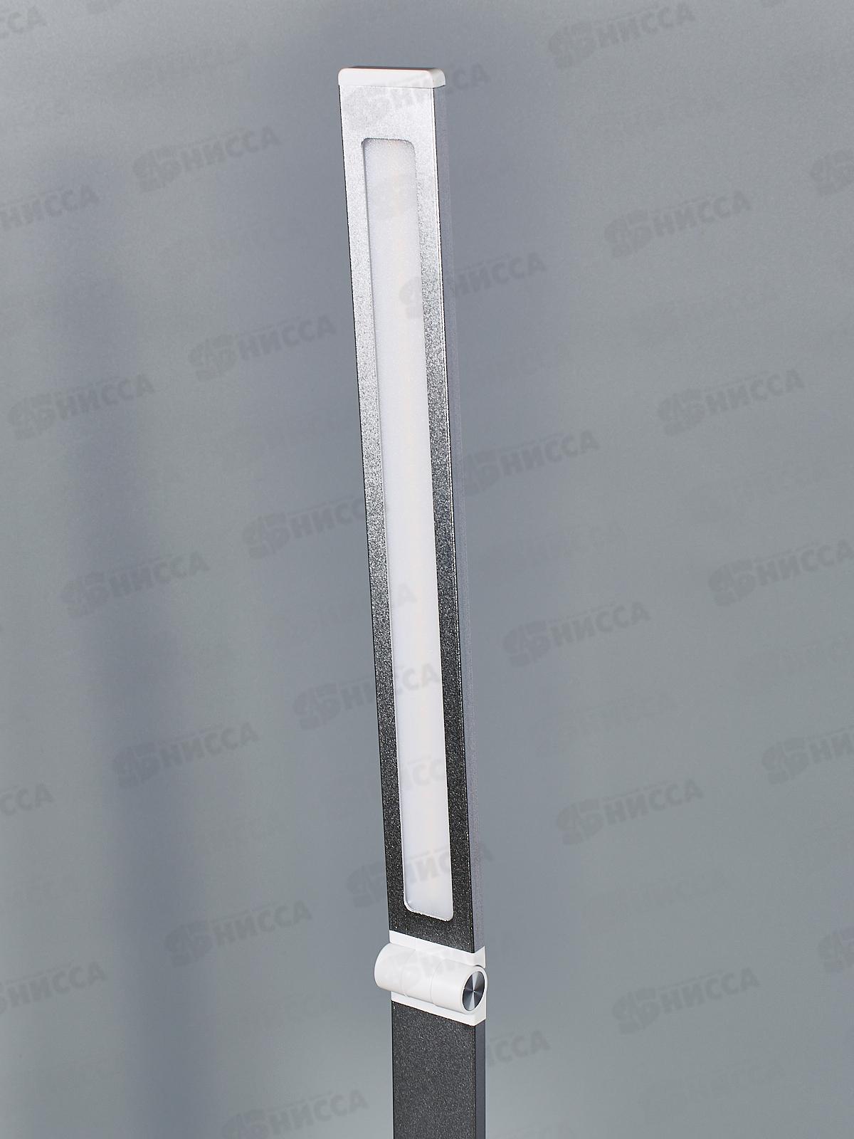 Лампа настольная светодиодная IN HOME ССО-14С 8Вт сенсор-адаптер серебро