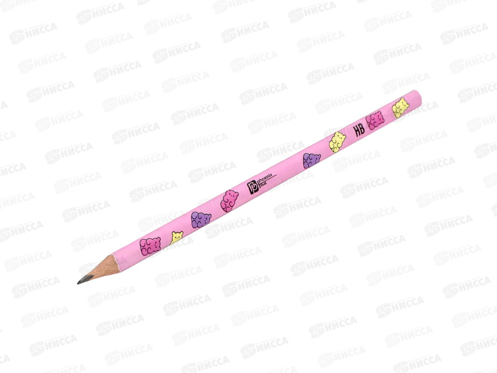 Карандаш чернографитный ФЕН Мармелад,63686*36