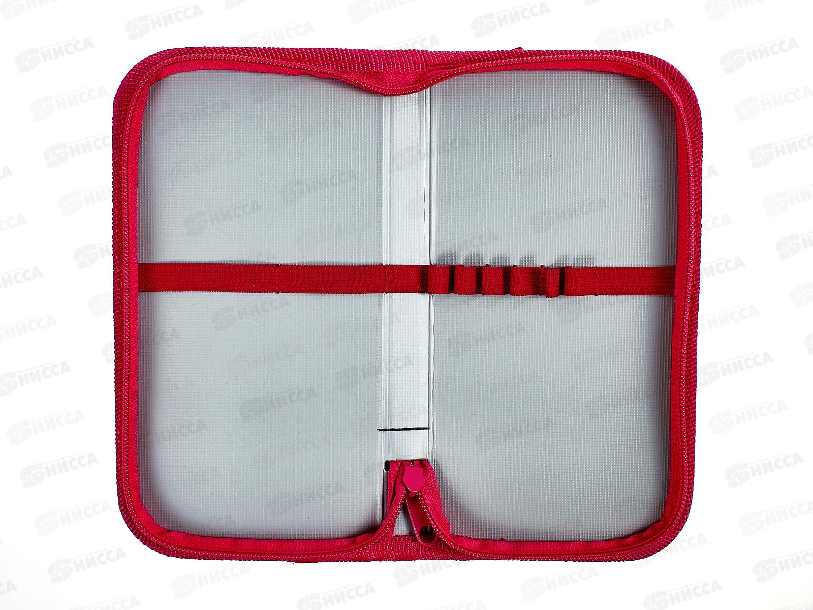 Пенал ПЧЕЛКА 2отд.,Панда на шарике ,печать на ткан.,190*105, ПО-49 *30