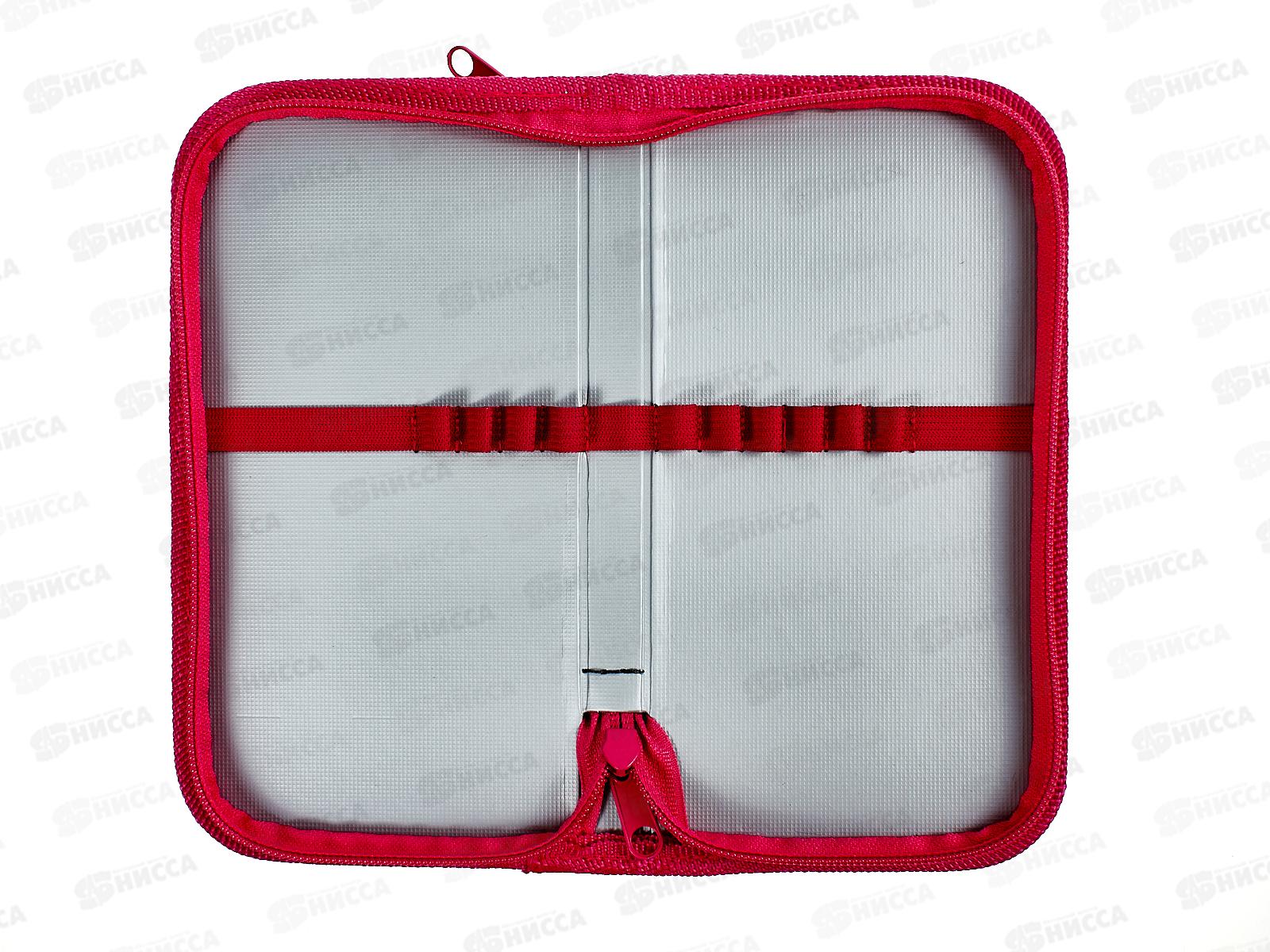 Пенал ПЧЕЛКА 2отд.,Панда на шарике ,печать на ткан.,190*105, ПО-49 *30