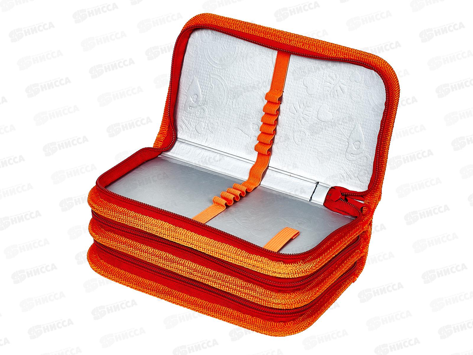 Пенал ПЧЕЛКА 3отд., ЛИСЁНОК, 190*105, ПО-411/19 *15