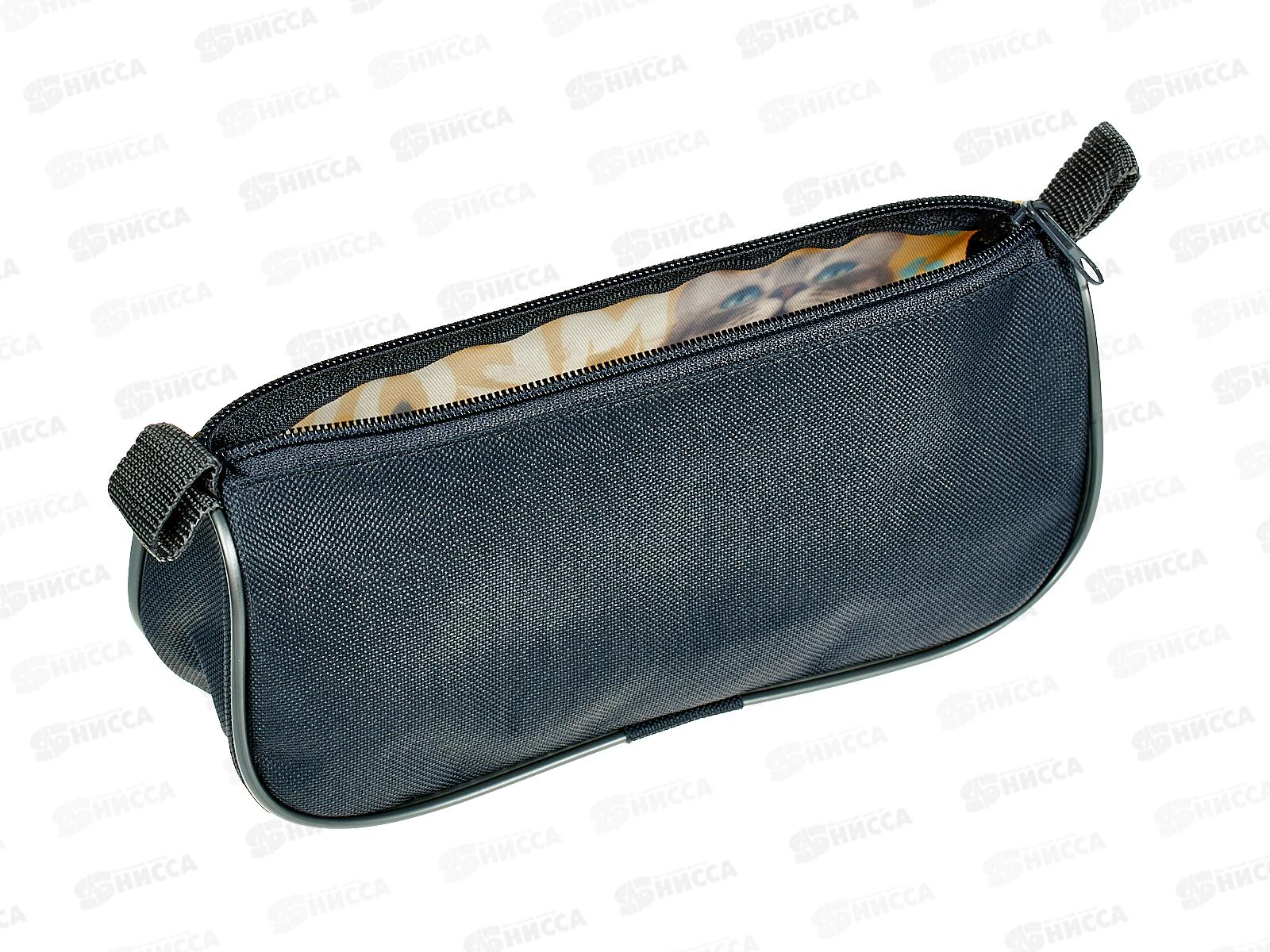 Пенал-косм. ПЧЕЛКА Котята, ПРЕМИУМ молн.печать на ткани, К-7 *12