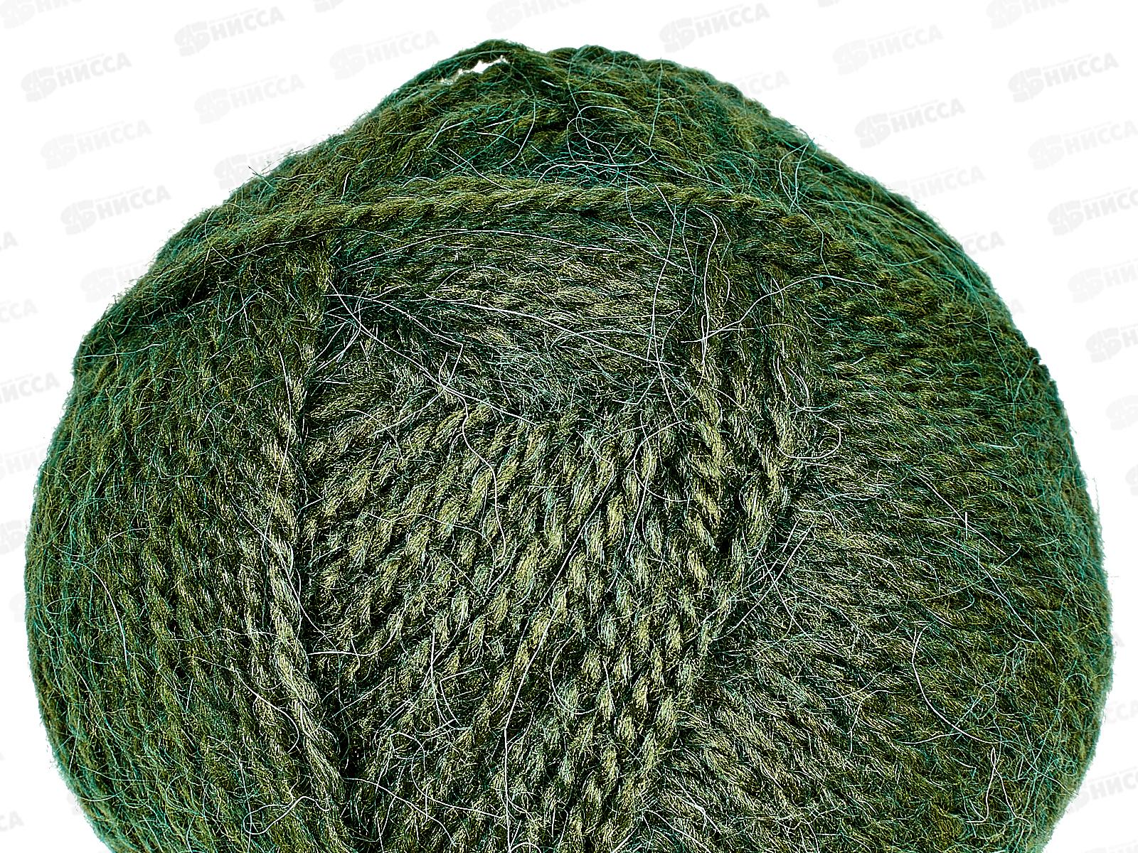 Пряжа Великолепная Светло-оливковый 448 акр70% анг30% 100г