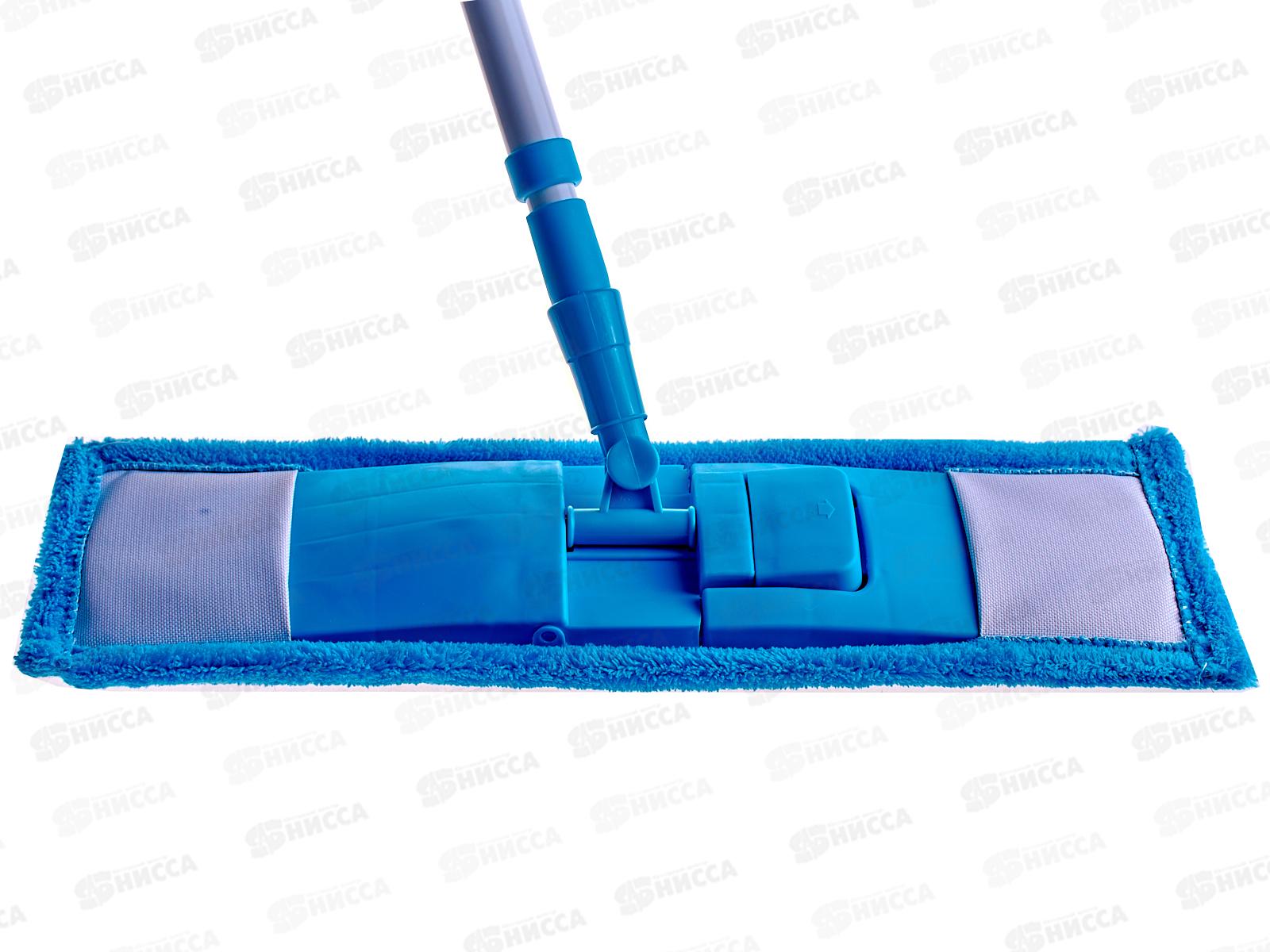 Швабра HP-M12 H.P. 120см с насадкой микрофибра синий