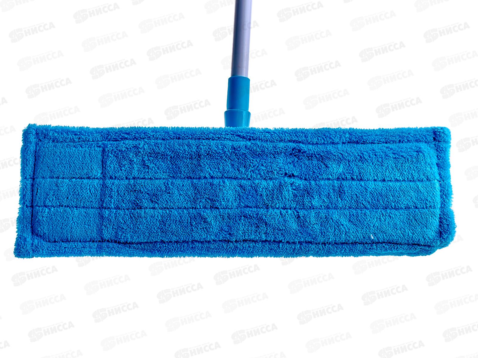 Швабра HP-M12 H.P. 120см с насадкой микрофибра синий