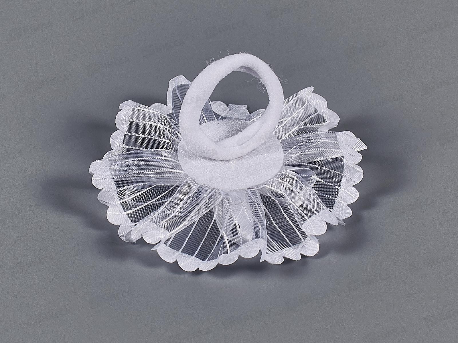 Резинка  д/в &quotШкольница&quot лучики блеск 7см 7915735