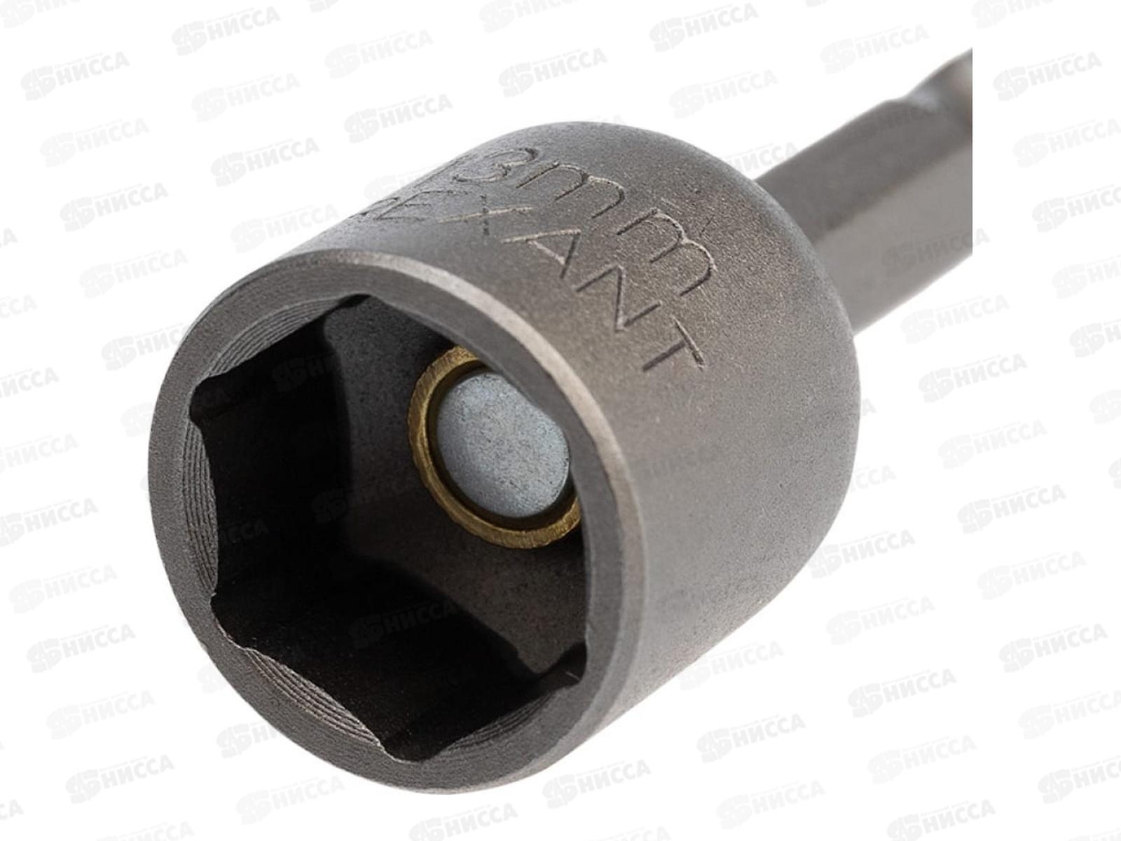 Ключ-насадка 13х48мм 1/4&quot магнитная Kranz, 92-0404 *20