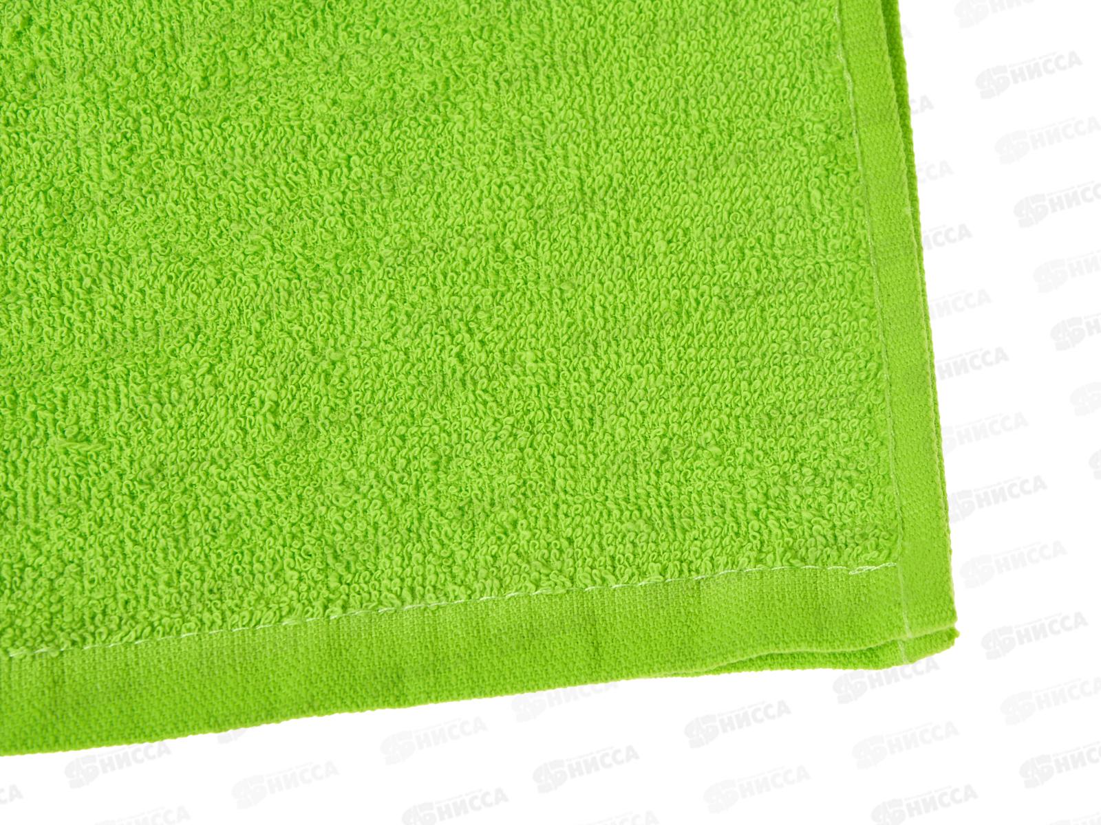 Салфетка махровая 30*50 СГК 360гр (02-029 салатовый) без бордюра