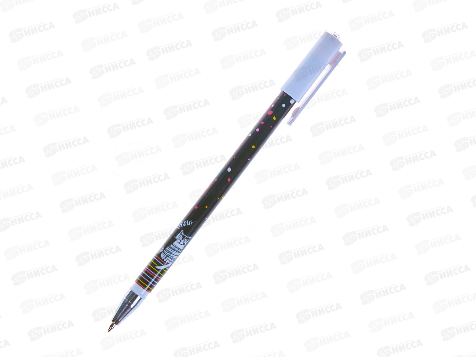 Ручка шариковая Hatber Cats асс.,069854 *12