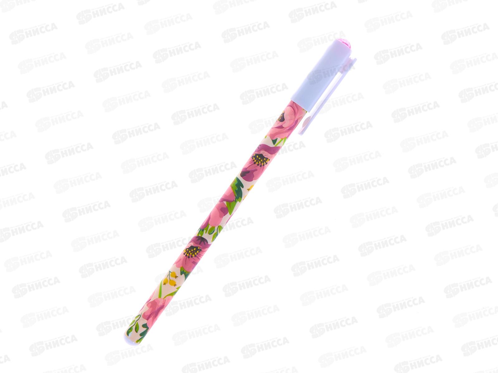 Ручка шариковая  Hatber Flora асс.,069853 *12