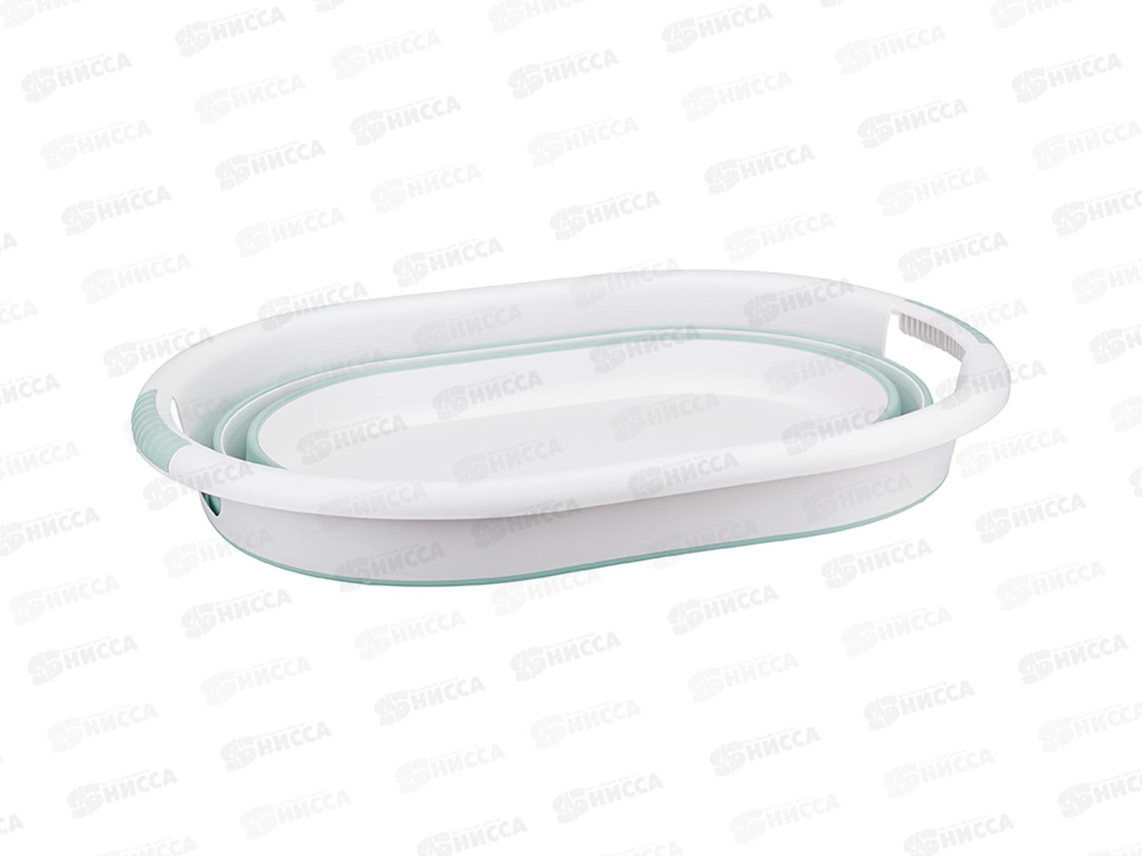 Таз  25л ФЛЕКС складной Морская волна М2504 *5