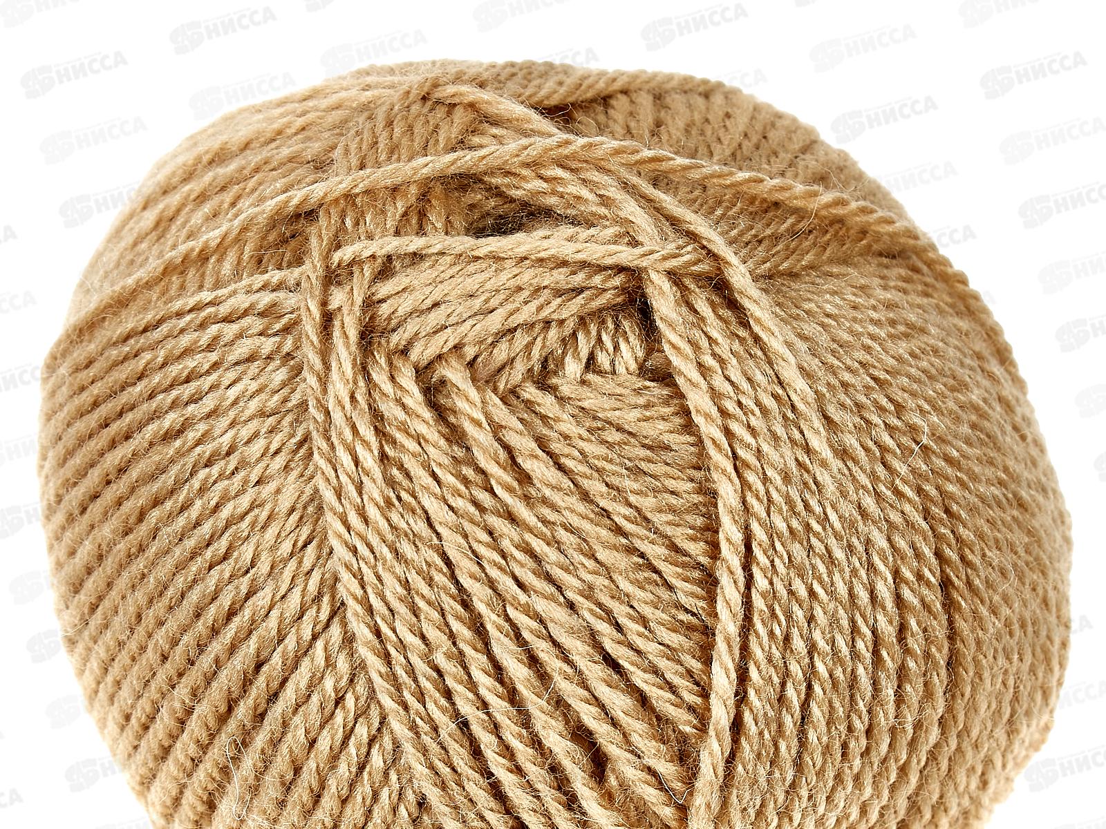 Пряжа Бамбино Бежевый шерсть/акрил 50гр 150м 005 *10