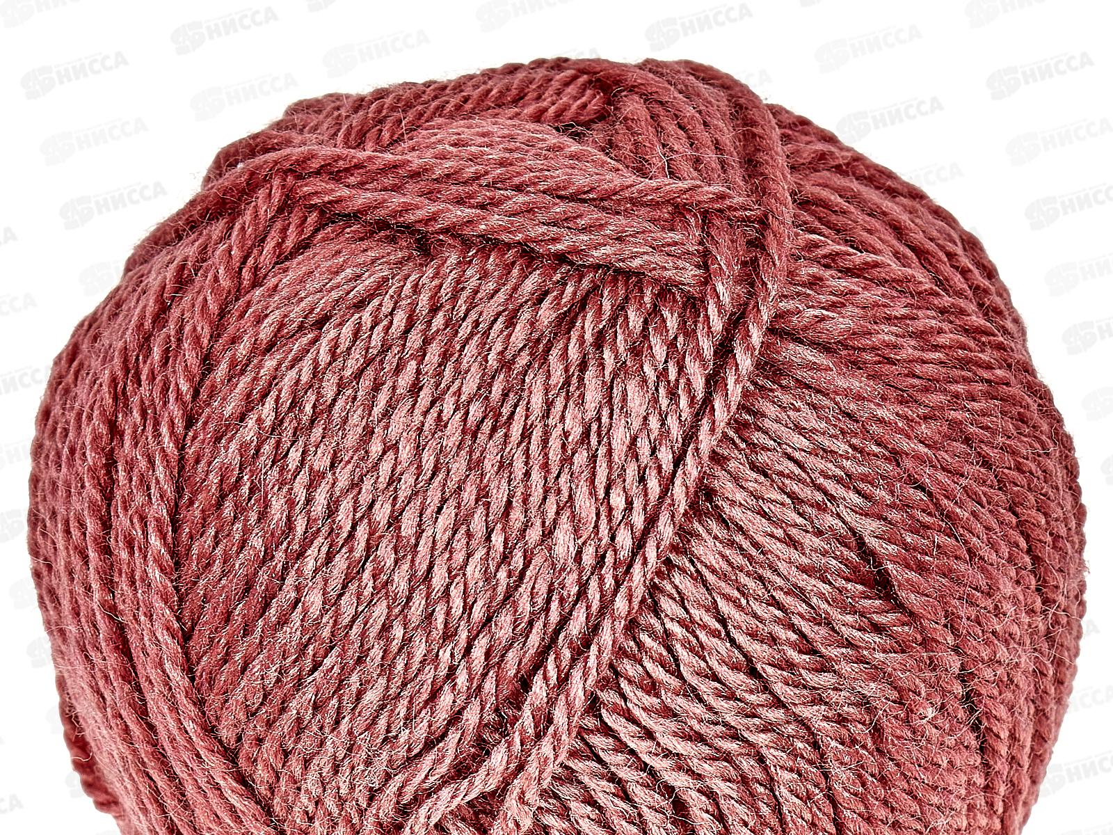 Пряжа Бамбино Брусника шерсть/акрил 50гр 150м 088 *10