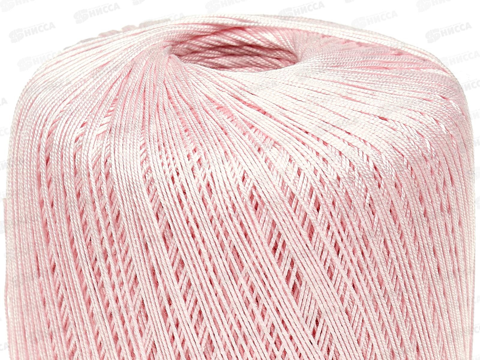 Пряжа Денди хлопок 100% 50гр 330м Розовый песок 293 *10
