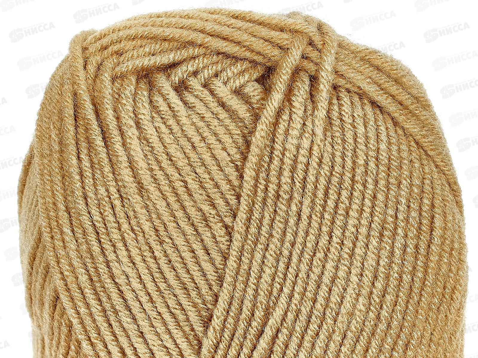 Пряжа Детская забава микр/акр 140м 50гр Бежево-светлый 006 *10