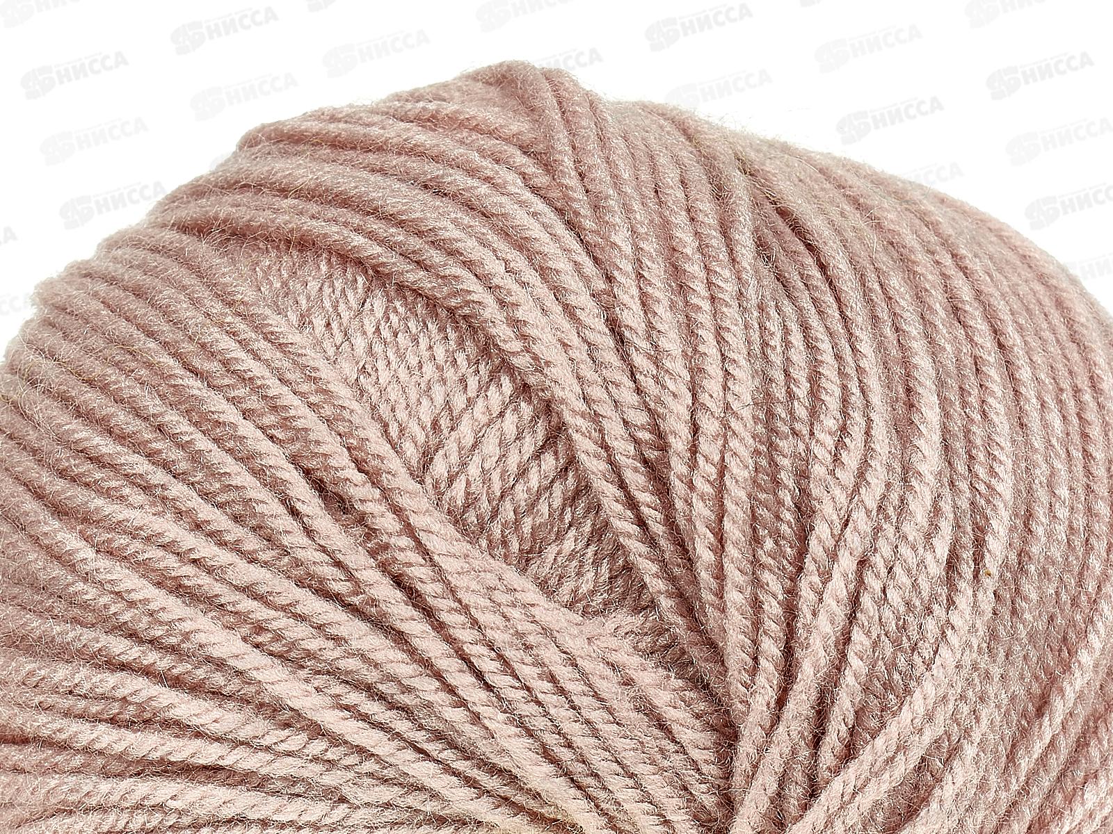 Пряжа Карамелька акрил 100% 50гр 175м Жемчужная роза 231 *10