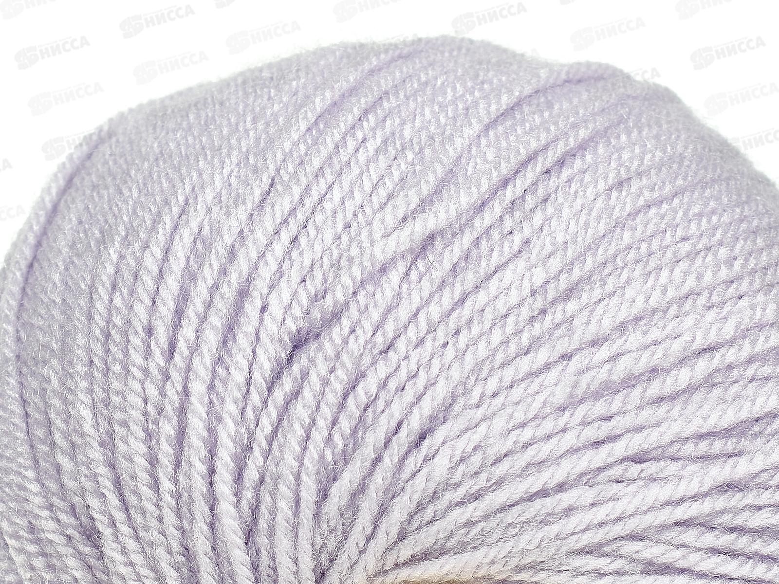 Пряжа Карамелька акрил 100% 50гр 175м Лаванда 072