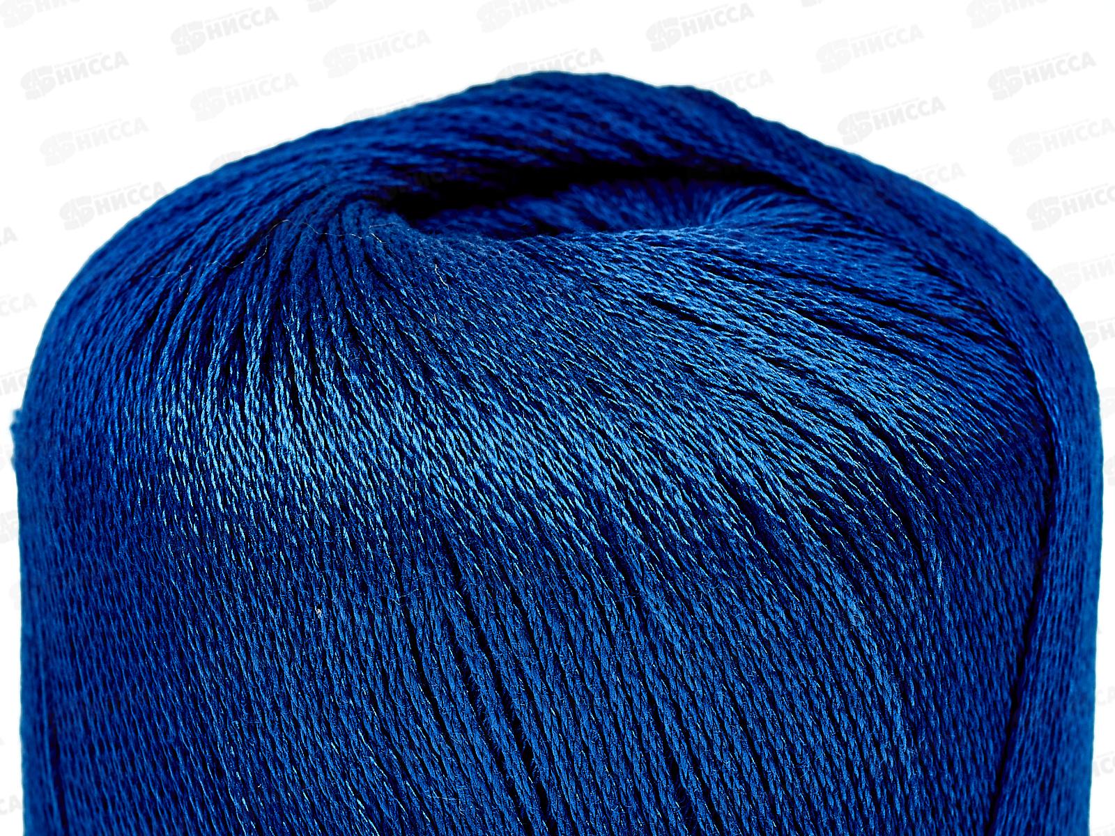 Пряжа Хлопок мерсеризованный 50гр 200м Василек 019