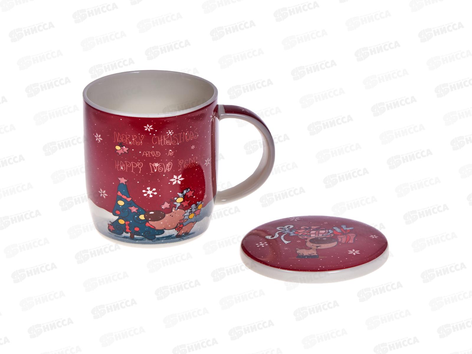 Кружка керамика &quotНовогодние приключения&quot 350мл в п/у 891-0405