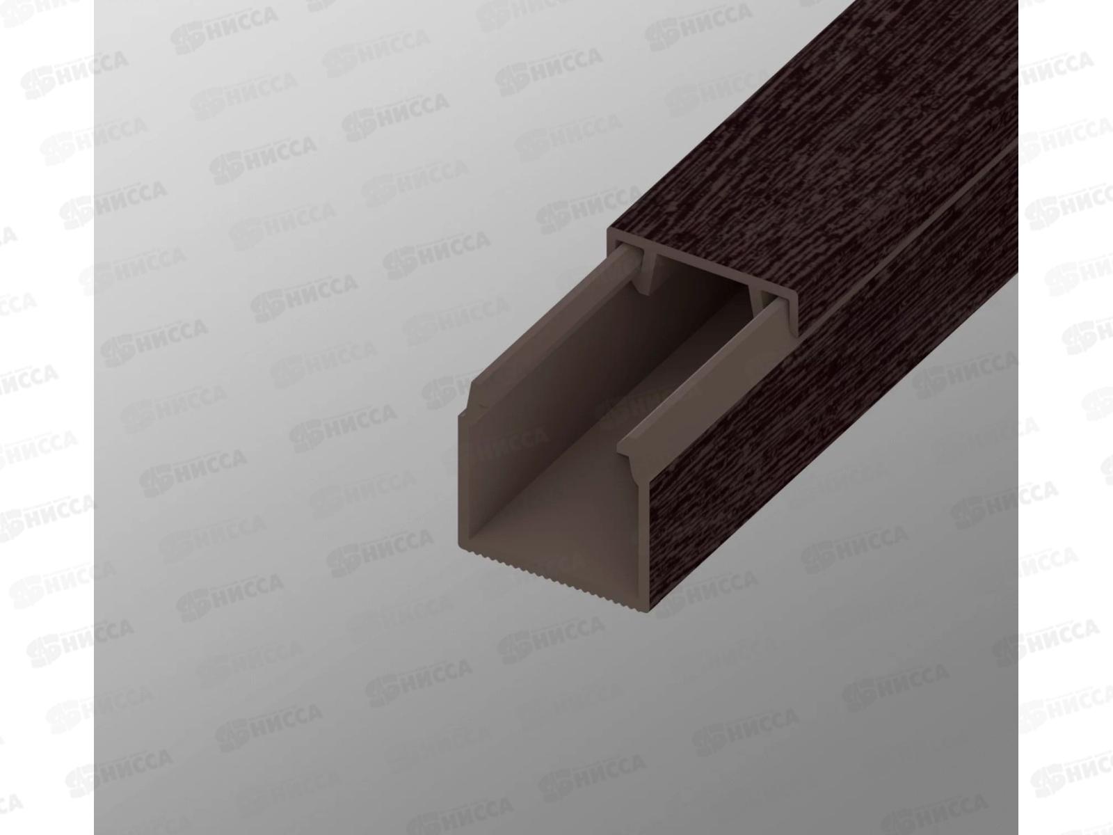 Кабель-канал AGIS Profile ПВХ  12*12мм  2м венге 3D *70