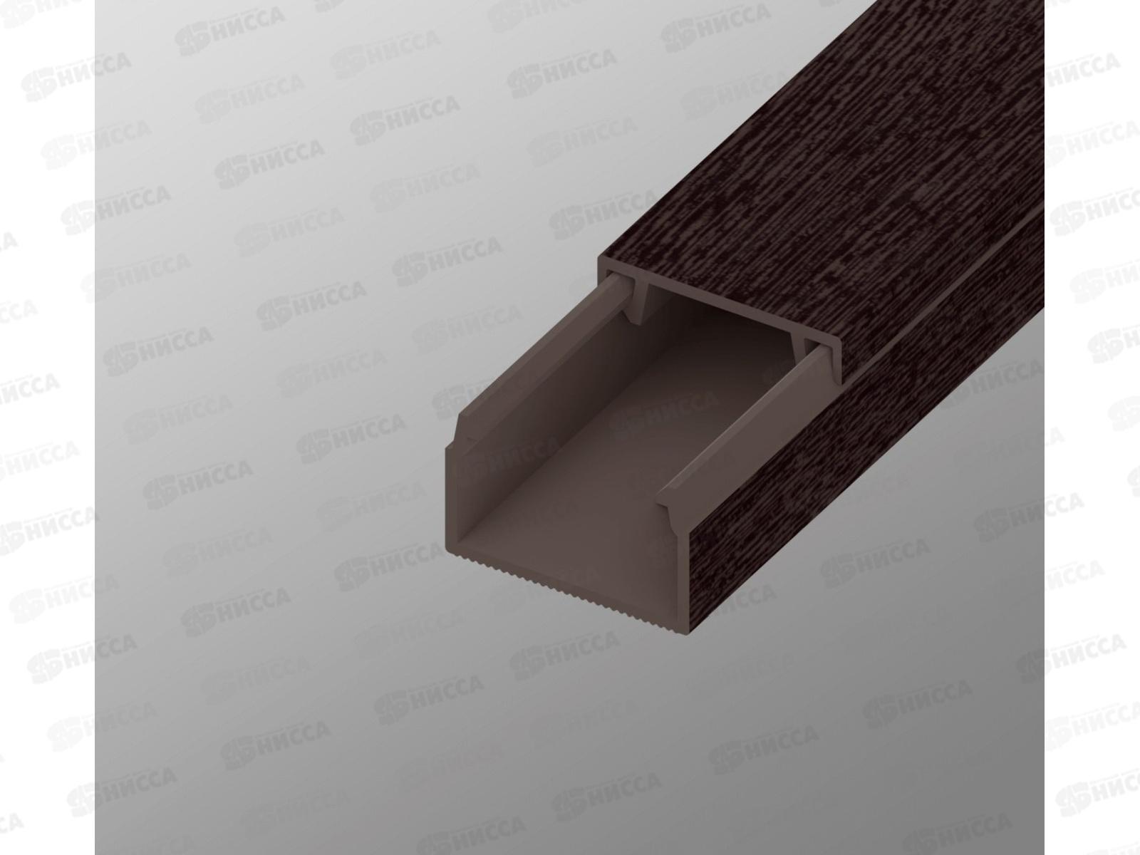 Кабель-канал AGIS Profile ПВХ  15*10мм  2м венге 3D *72