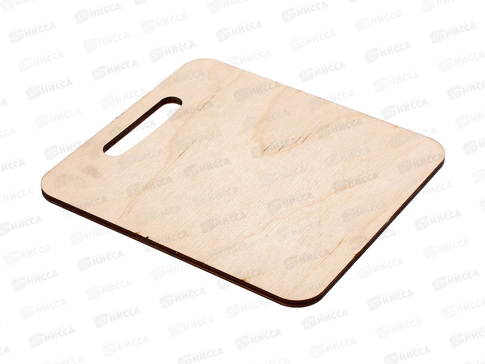 Доска разделочная  дерево малая НГ Дед мороз в лесу Л-40 *50