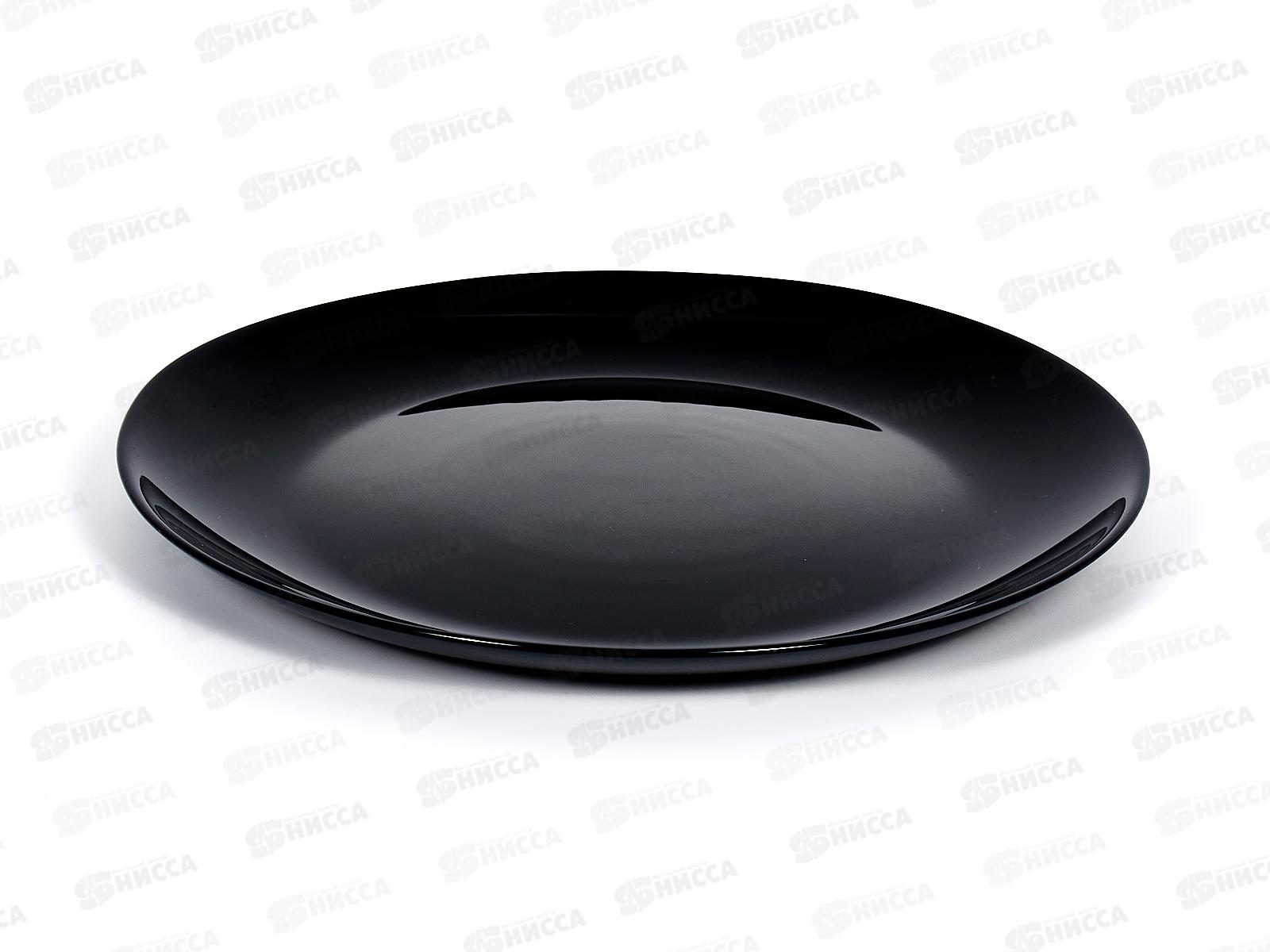 Набор столовый 18пр. Луна черная гладкий 100ч-18лк