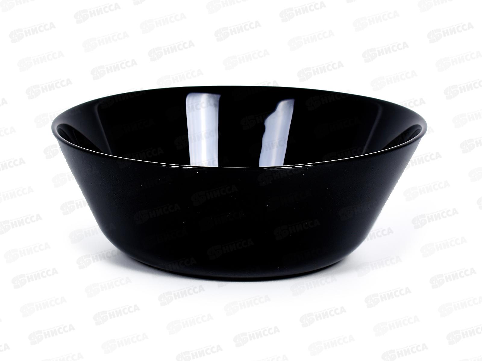 Набор столовый 18пр. Луна черная гладкий 100ч-18лк