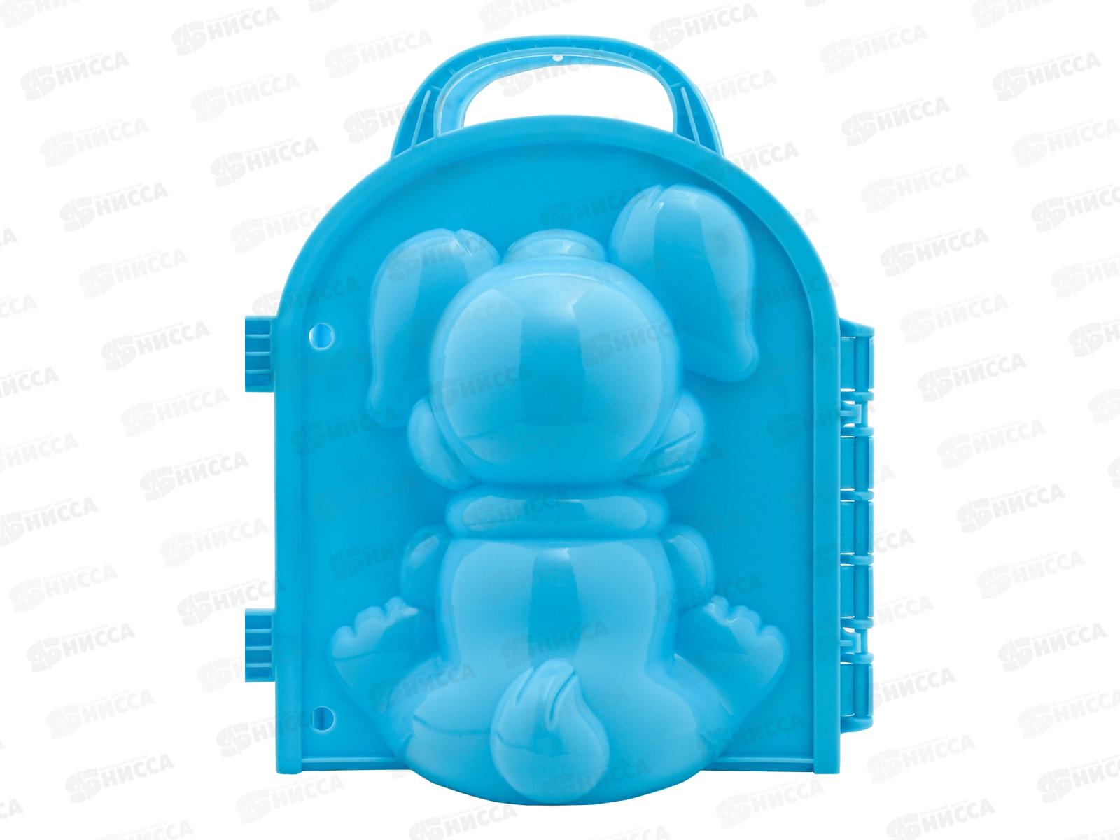 Форма для снега (снежколеп) &quotЗайчик&quot СЛ-3892, (36см) микс, в сетке  *120