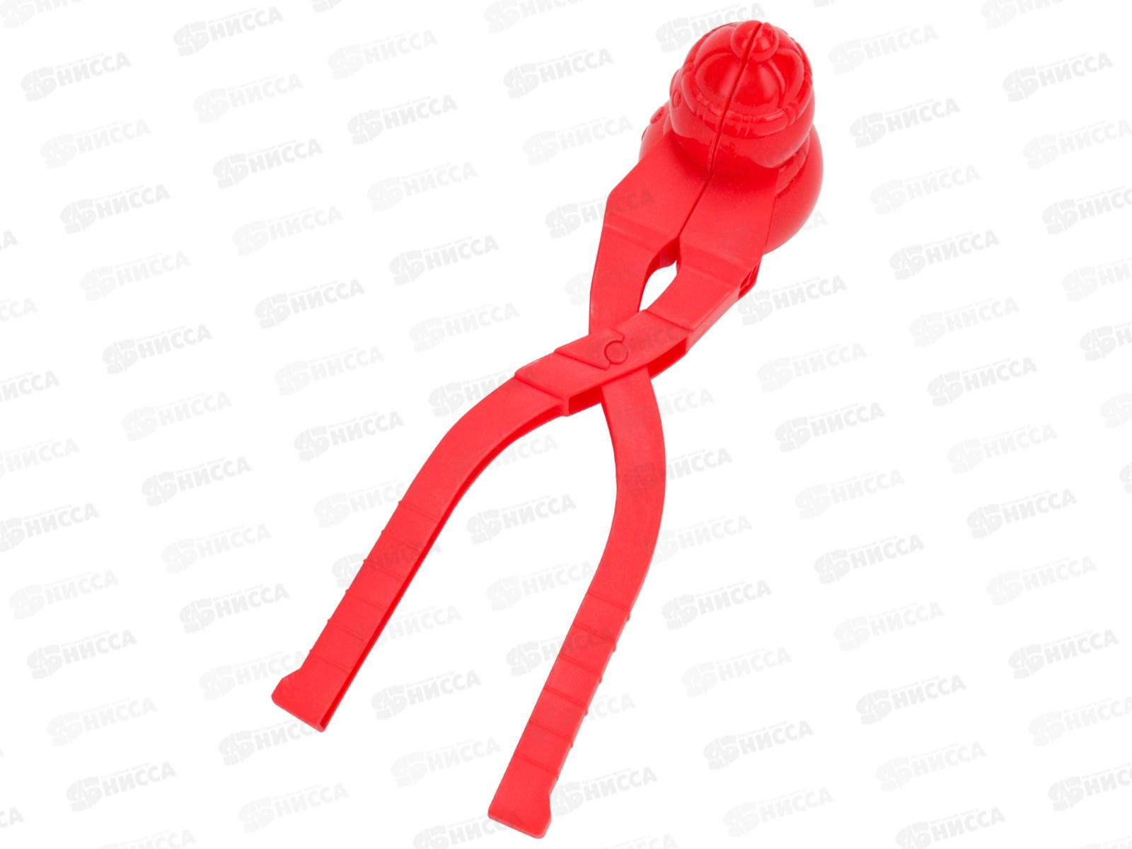 Форма для снега (снежколеп) 200мм &quotСнеговик&quot ИК-6852, микс, в сетке  *240