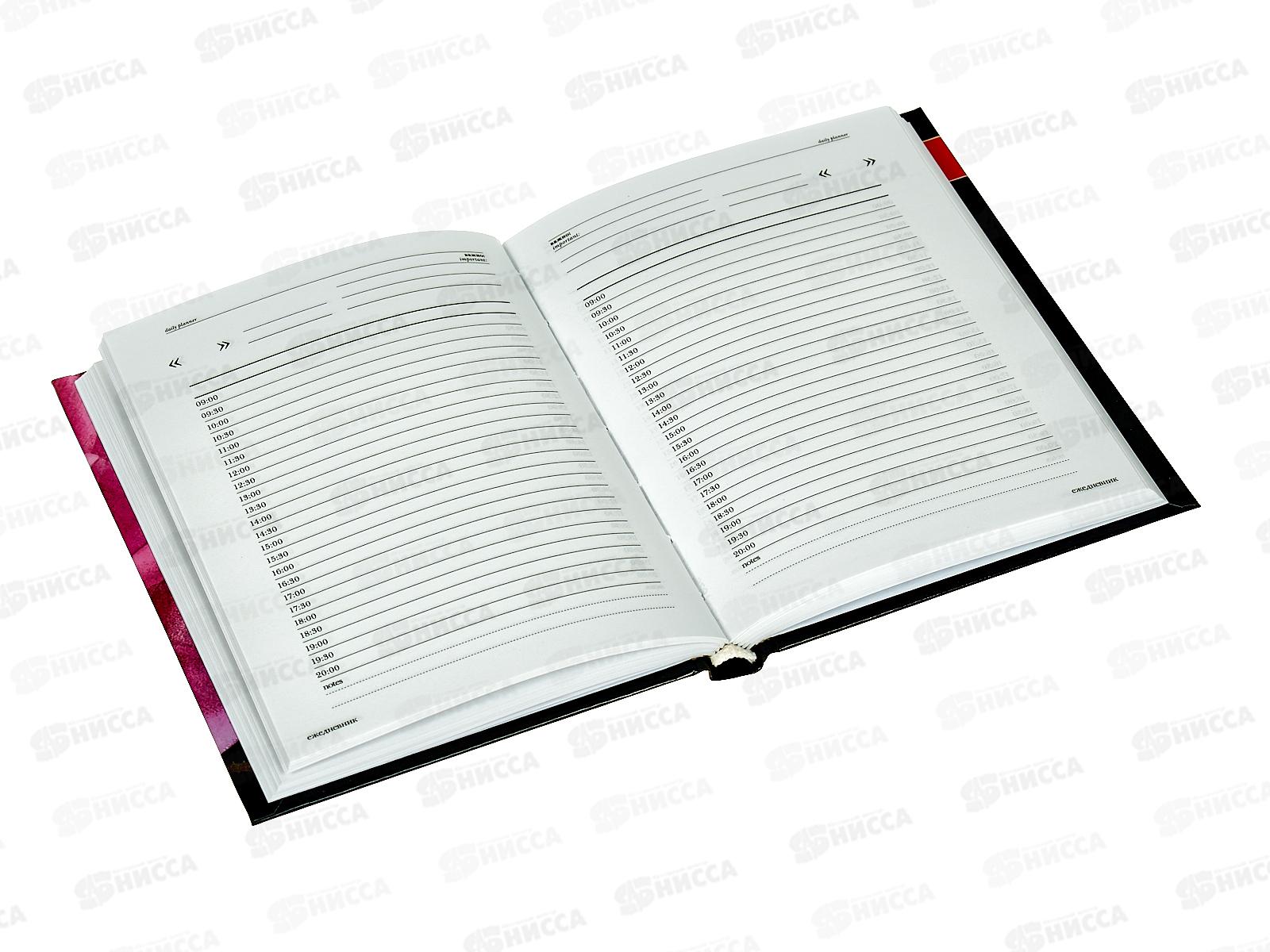 Ежедневник А6 АЛЬТ Цветы.Феерия,глян.лин., 3-020/44*18