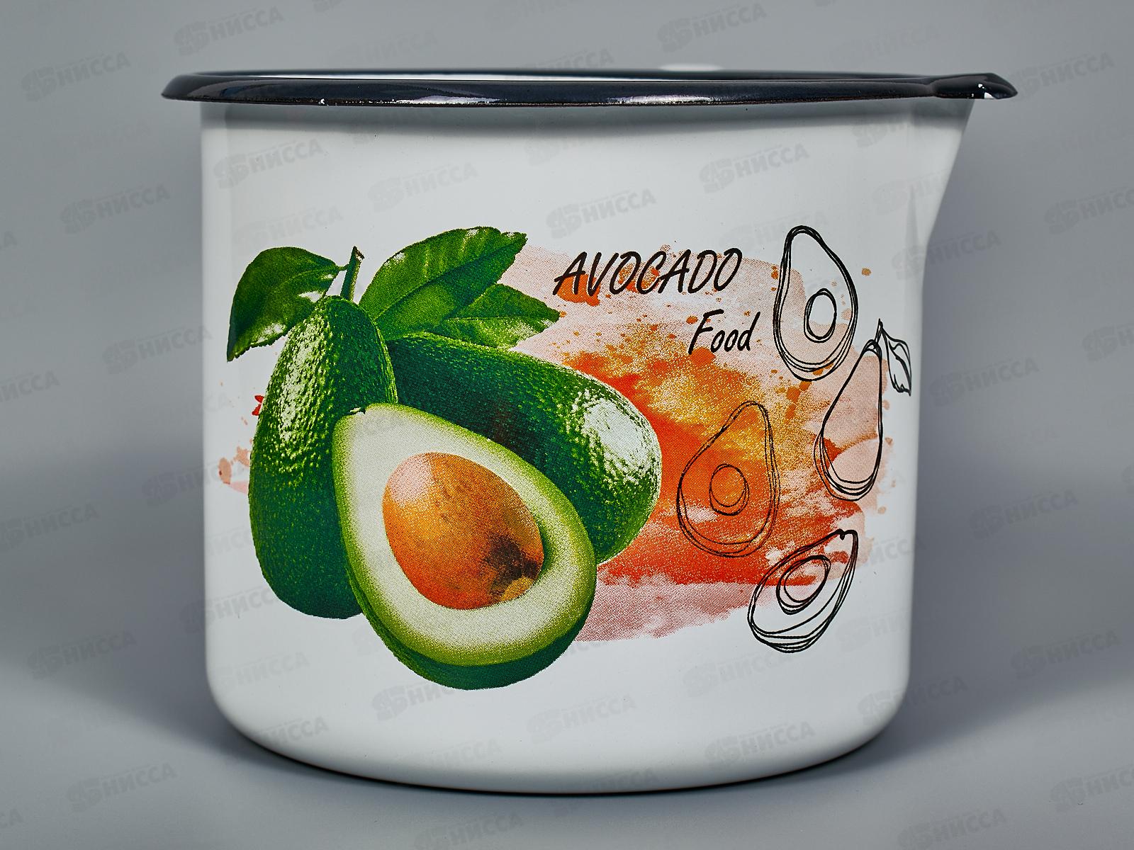 Ковш 1,4л со сливом длинная ручка 01-2009/4 Авокадо *6