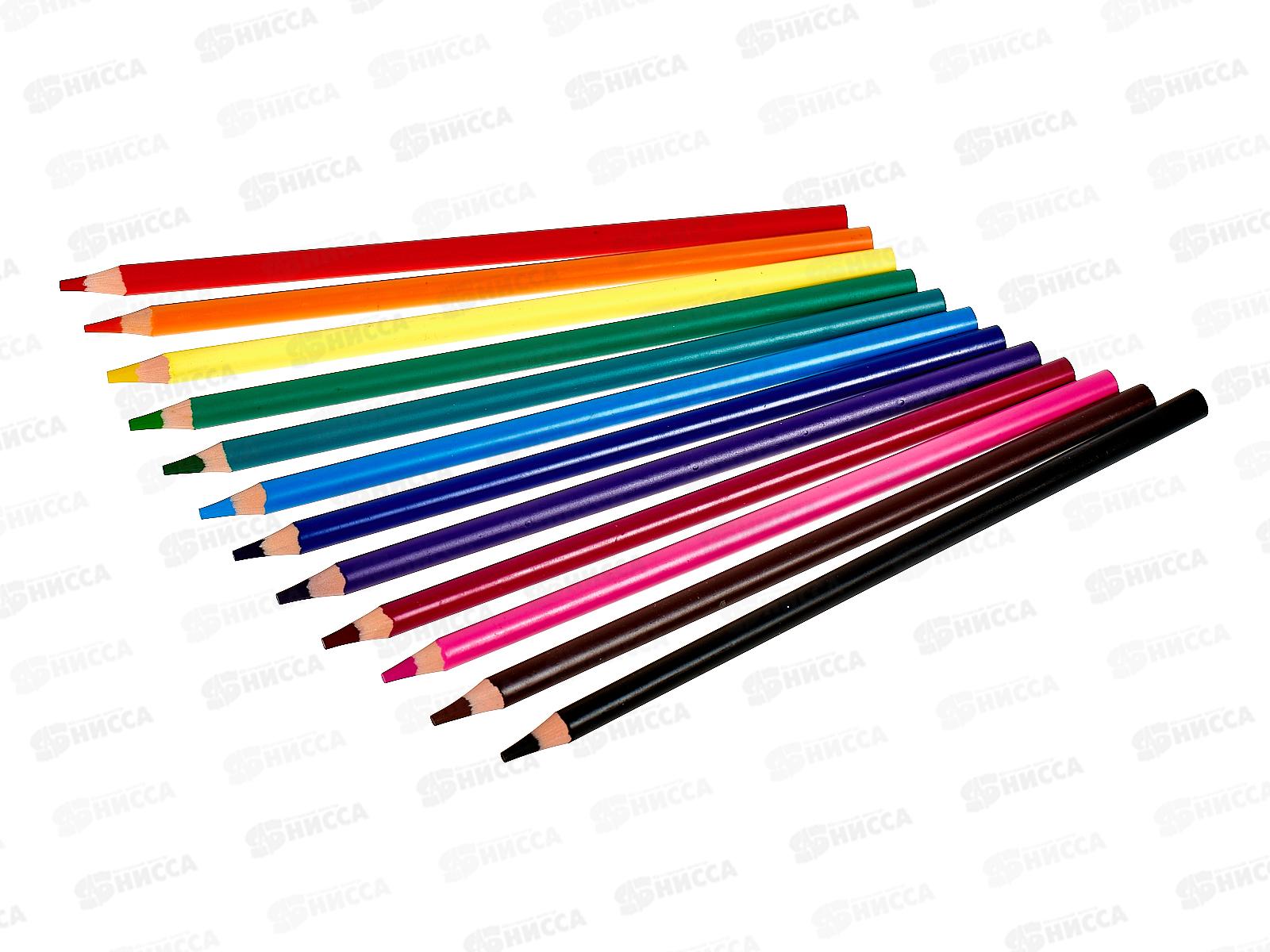 Карандаши 12 цветов АЛЬТ KAWAL ANIMAL 30-0127*12