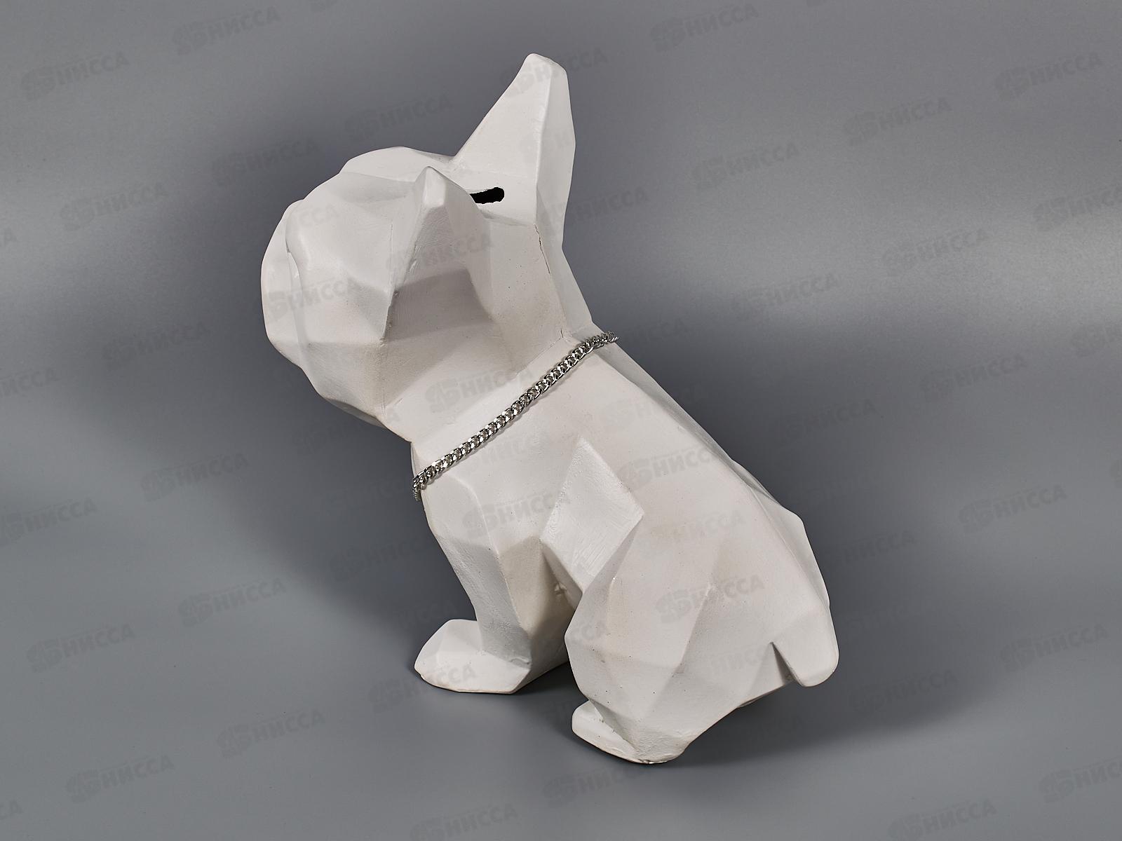 Копилка &quotСобака оригами&quot с цепью К-10