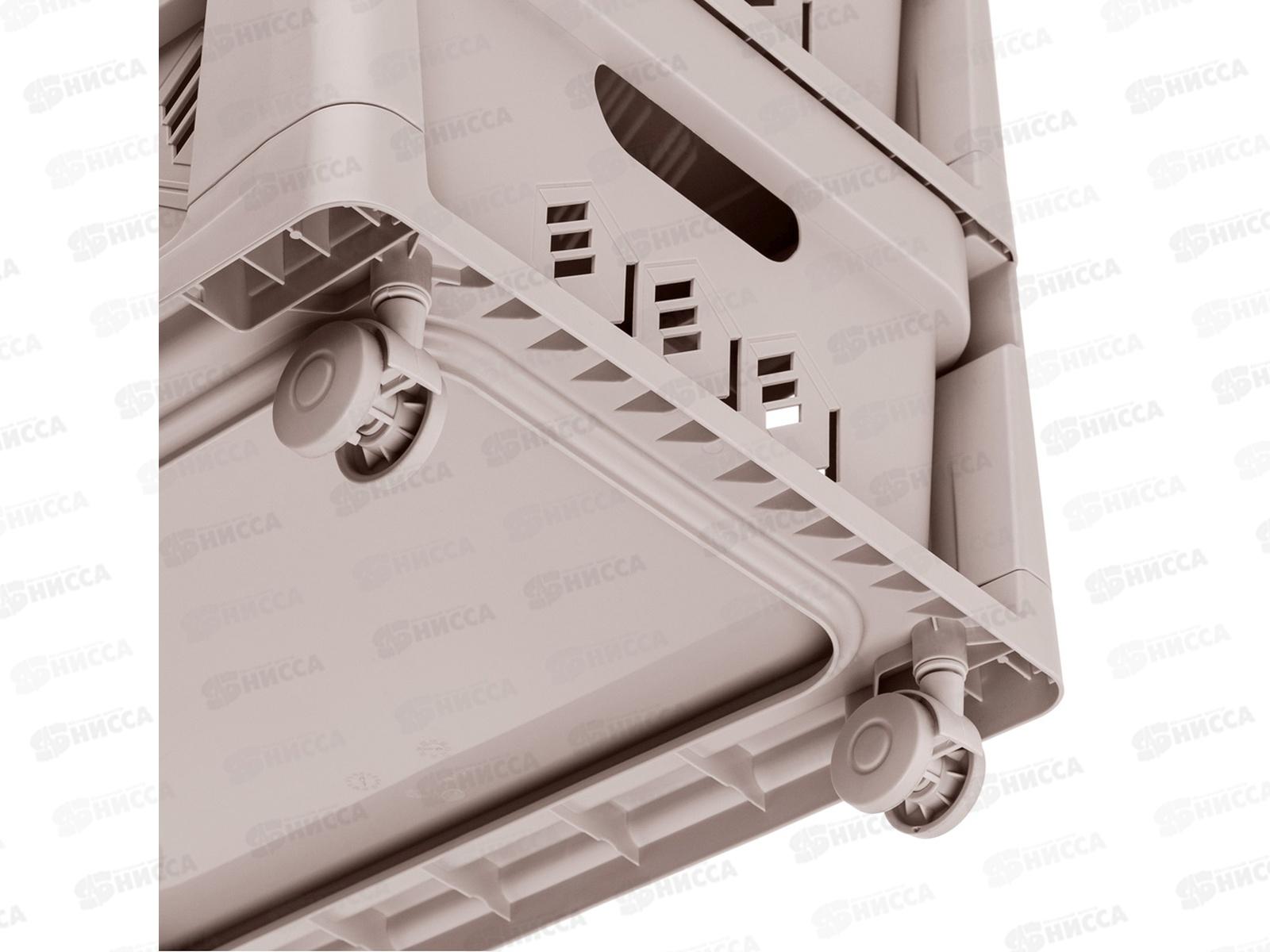 Комод 4 ящика DELUXE на колесах Св-беж 43327693470  БП