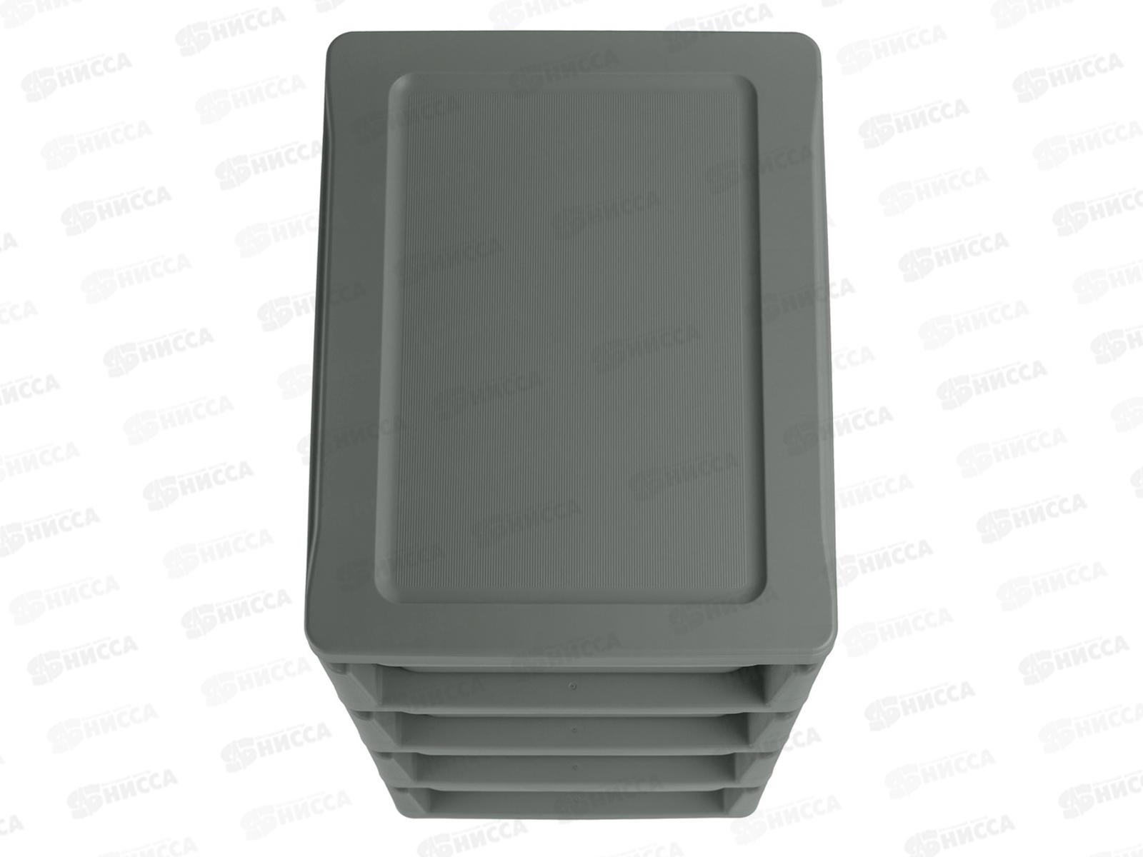 Комод 4 ящика LUXE на колесах Серый 43324671170  БП