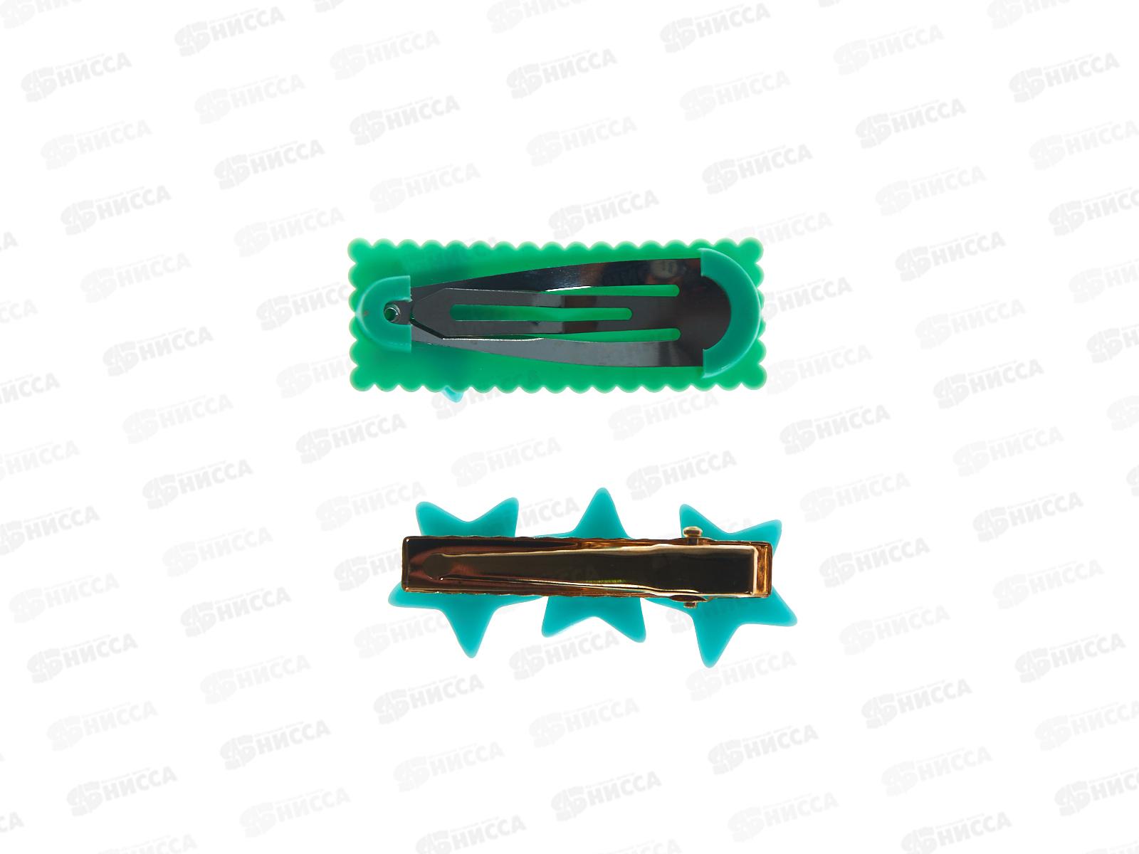 Зажим  для волос &quotРозовый пудинг&quot 2шт 658-187