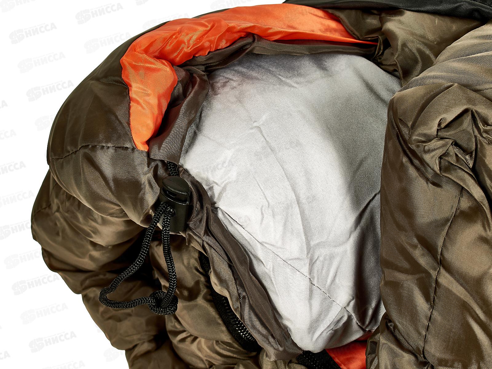 Спальный мешок утепленный, цвет в ассорт. 190х75х30см, 400г/м2, AL-8596-4