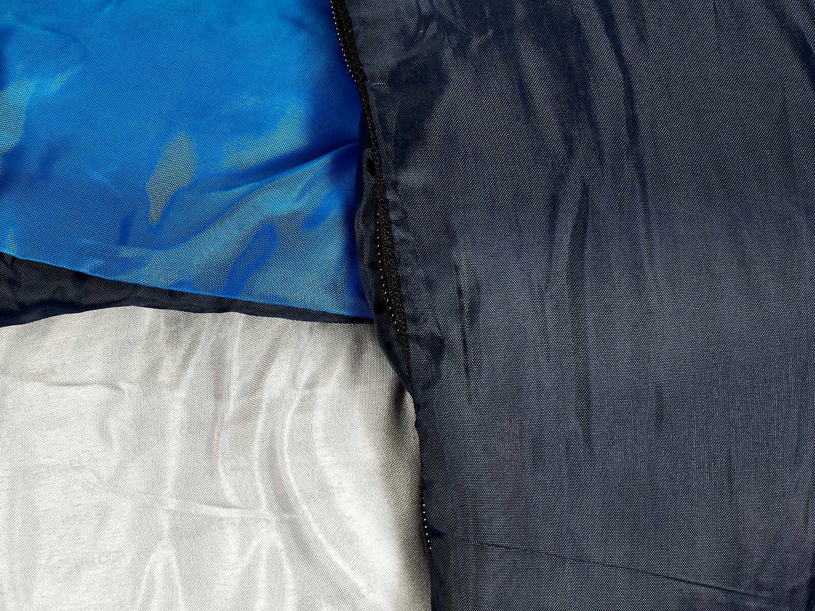 Спальный мешок утепленный, цвет синий, 190х80х30см, 500г/м2, AL-8596-5