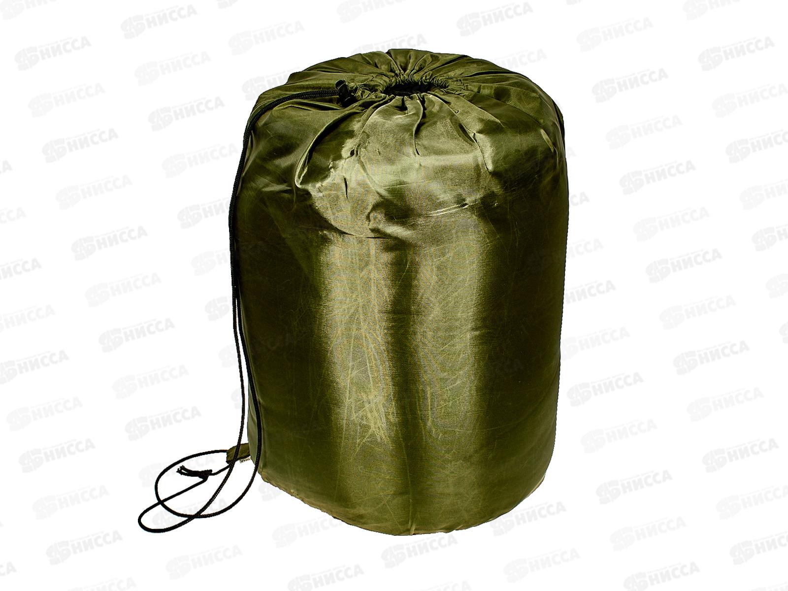 Спальный мешок, цвет зеленый, 190х75х30см, 700г/м2, AL-8597-8