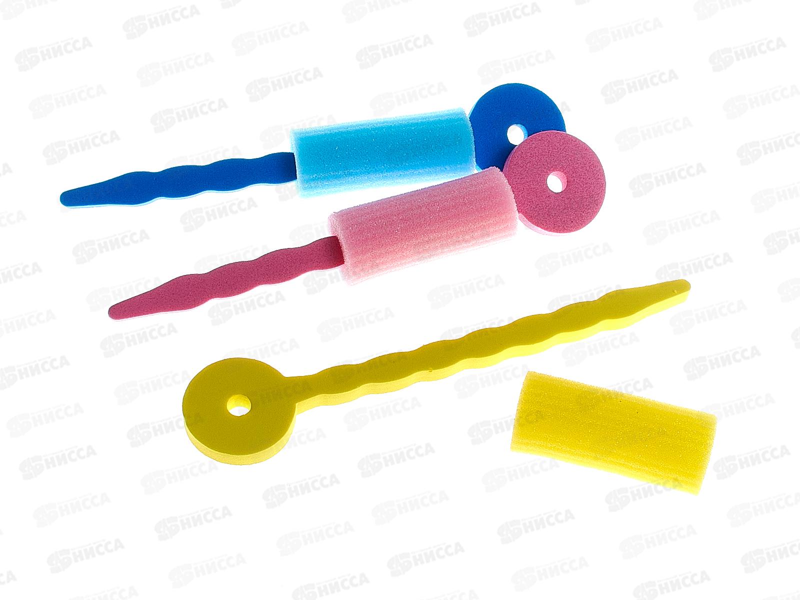 Бигуди латексные 3шт мягкие 16,8см 683-011