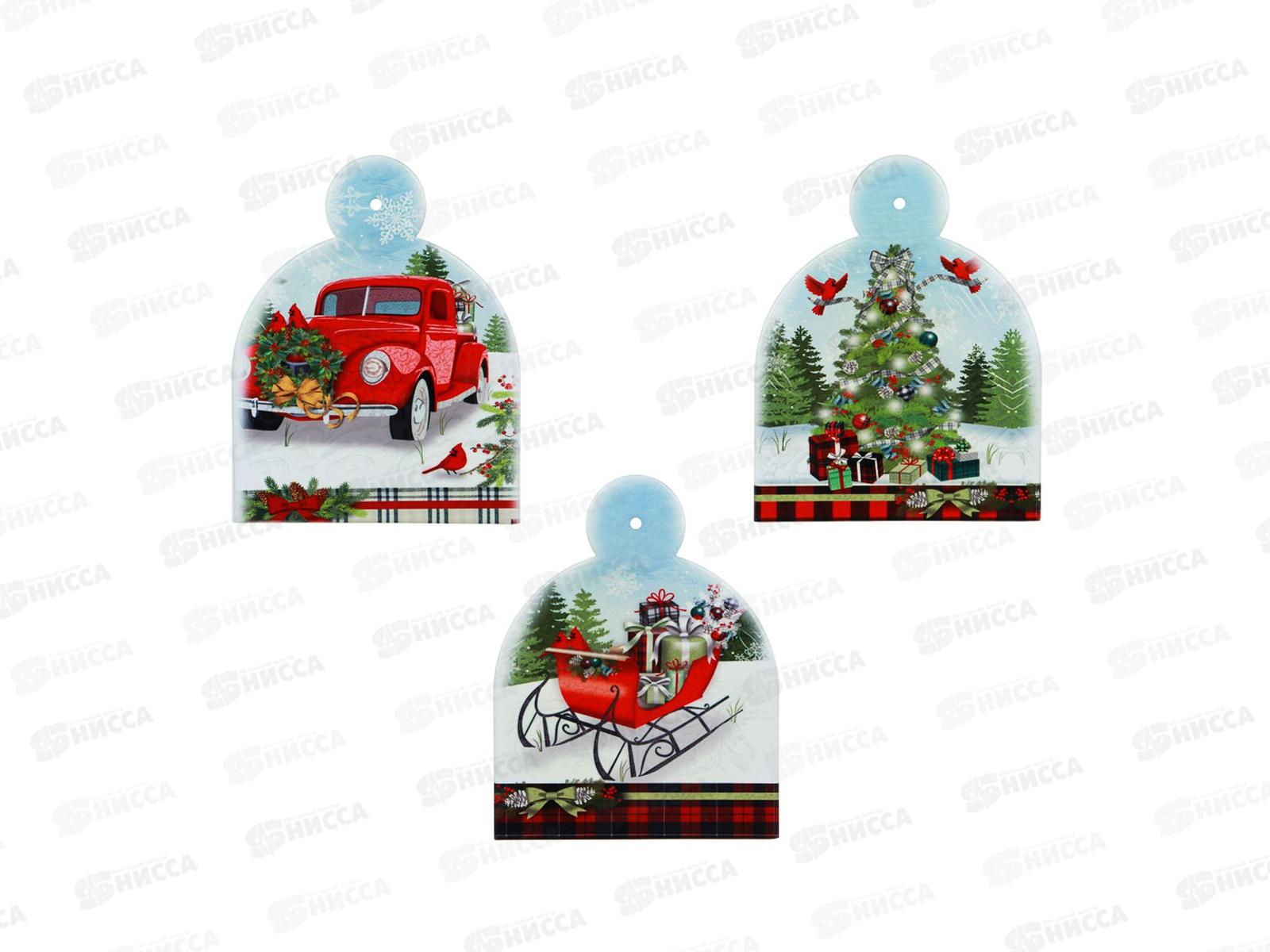 Подставка  под горячее керамическая &quotМашинки&quot 18*23см 820-810 г