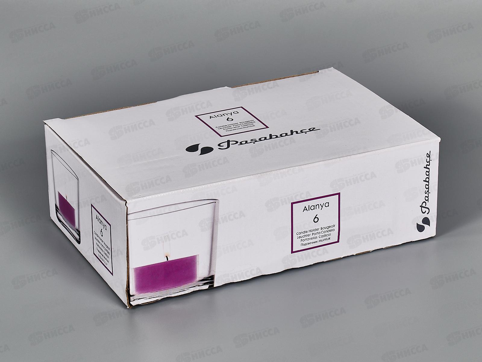 Набор Подсвечник Алания 55мл 6шт 54119В