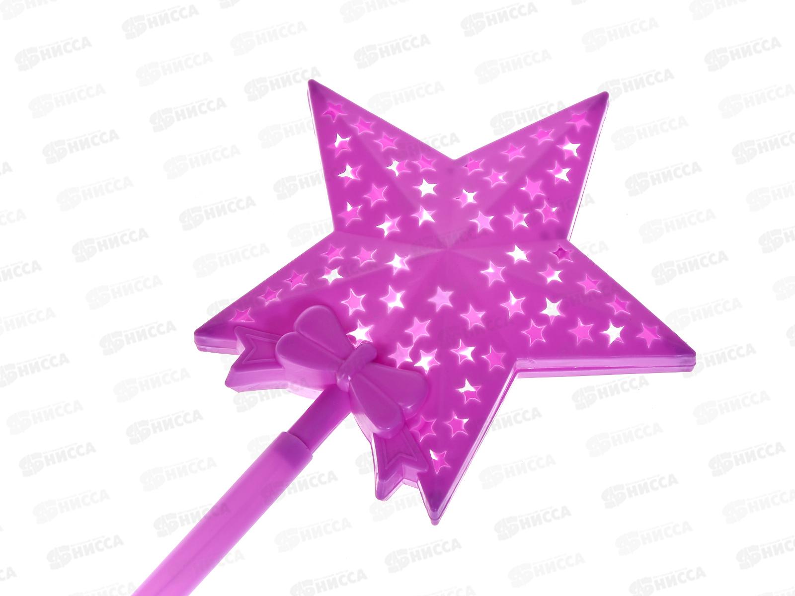 Палочка эл. Звезда 38см, свет, 200763426 в ассорт. пакет 801587