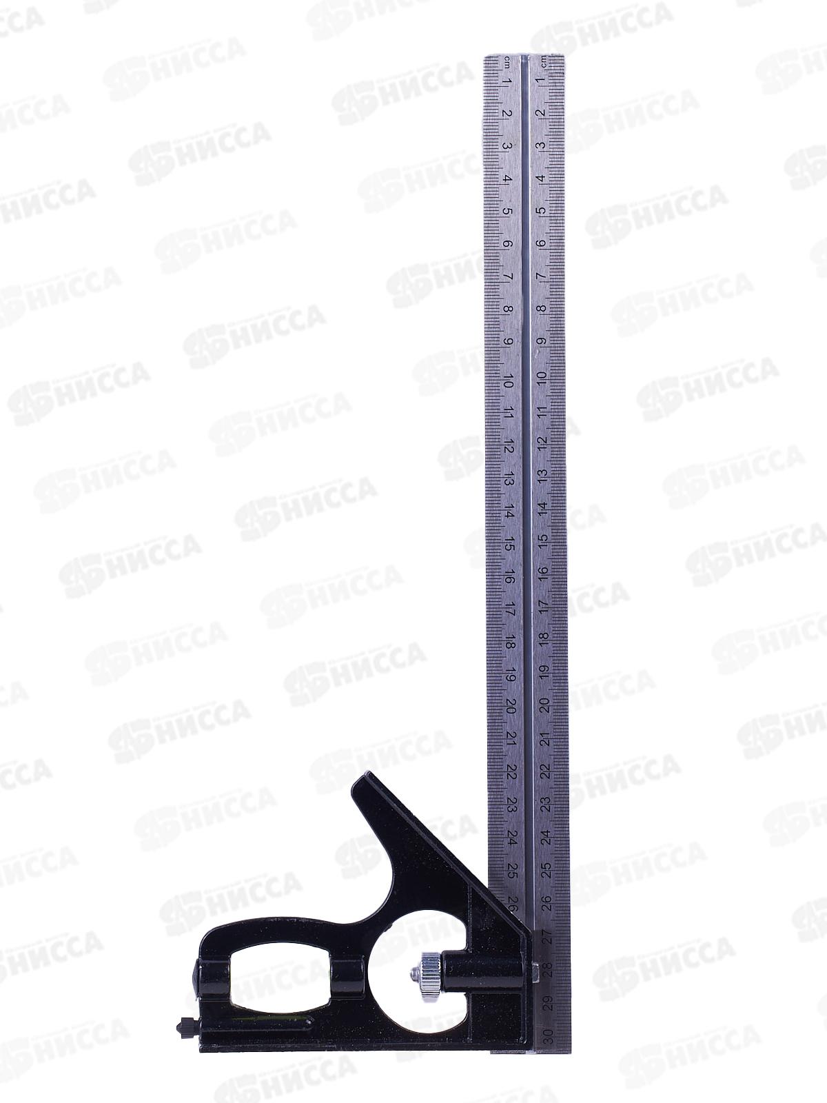 Угольник регулируемый с уровнем 300мм, 05-02-301 ON