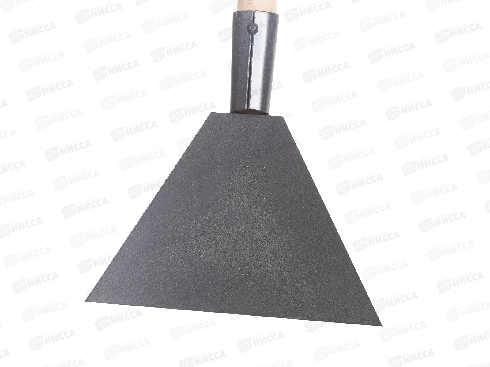 Скребок для льда 190мм деревянный черенок п/о, ON